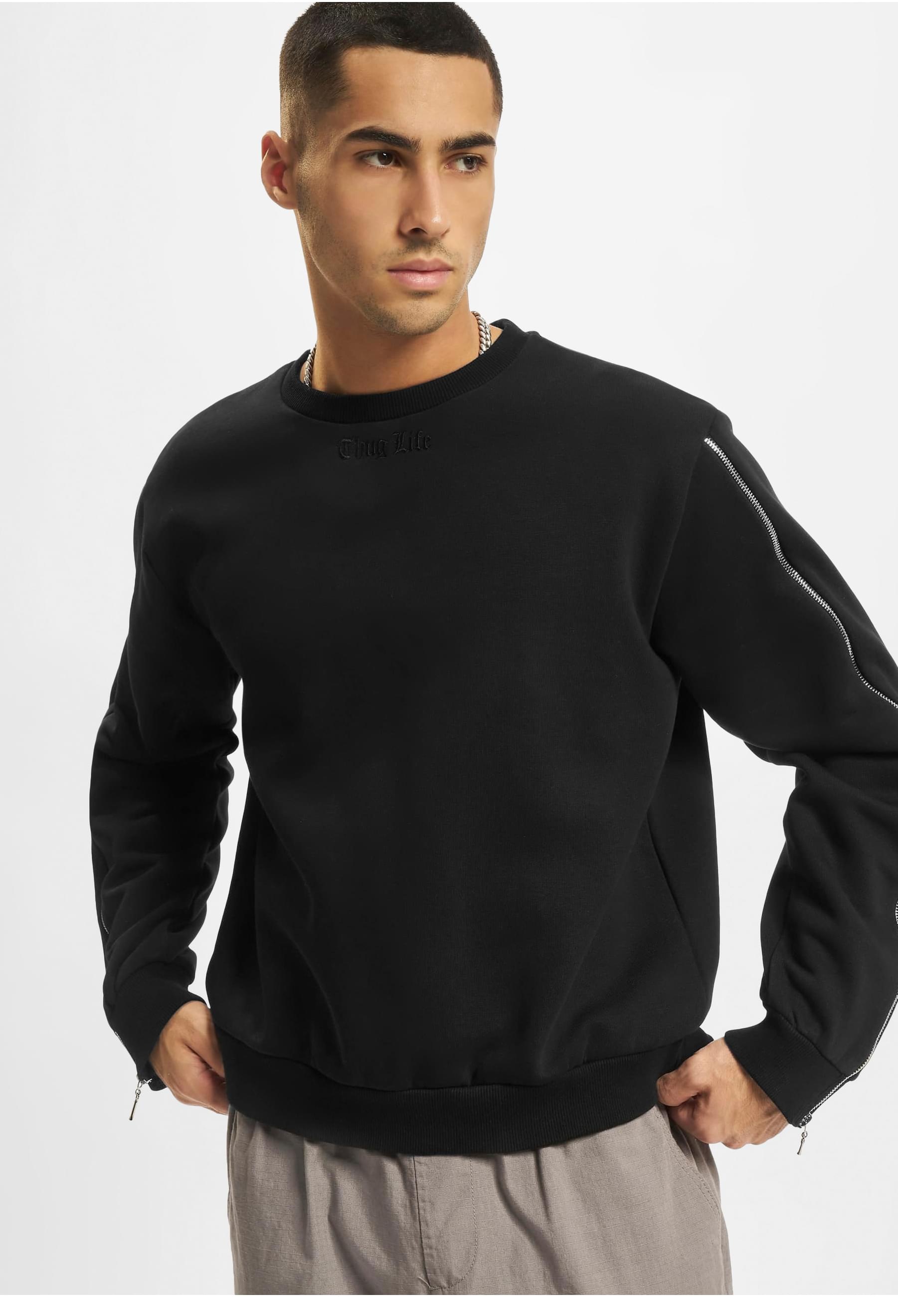 Thug Life Rundhalsshirt »Thug Life Herren Thug Life Anti Pullover«, (1 tlg.)