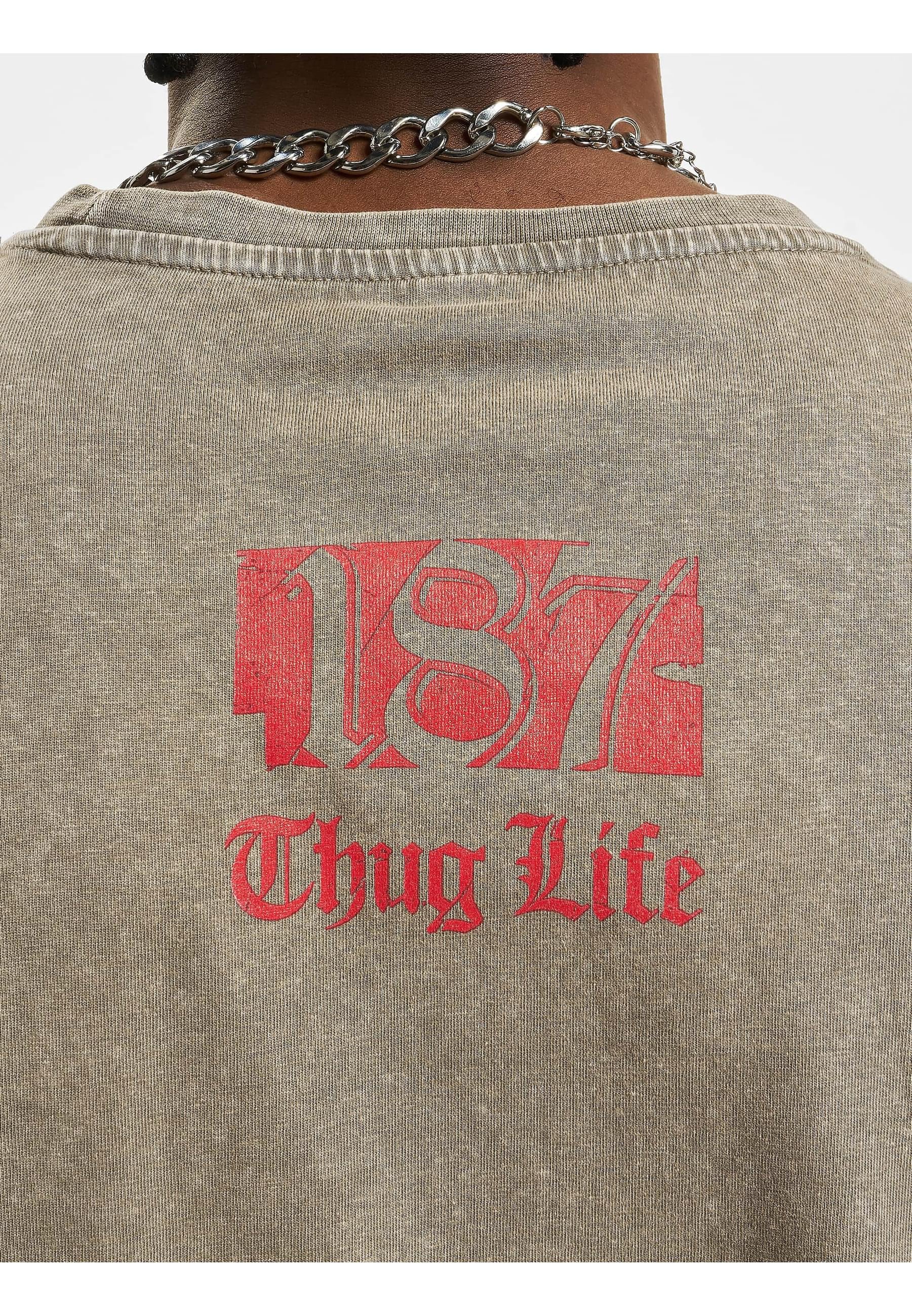 Thug Life T-Shirt »Thug Life Herren Thug Life NoWay Tshirt«, (1 tlg.)