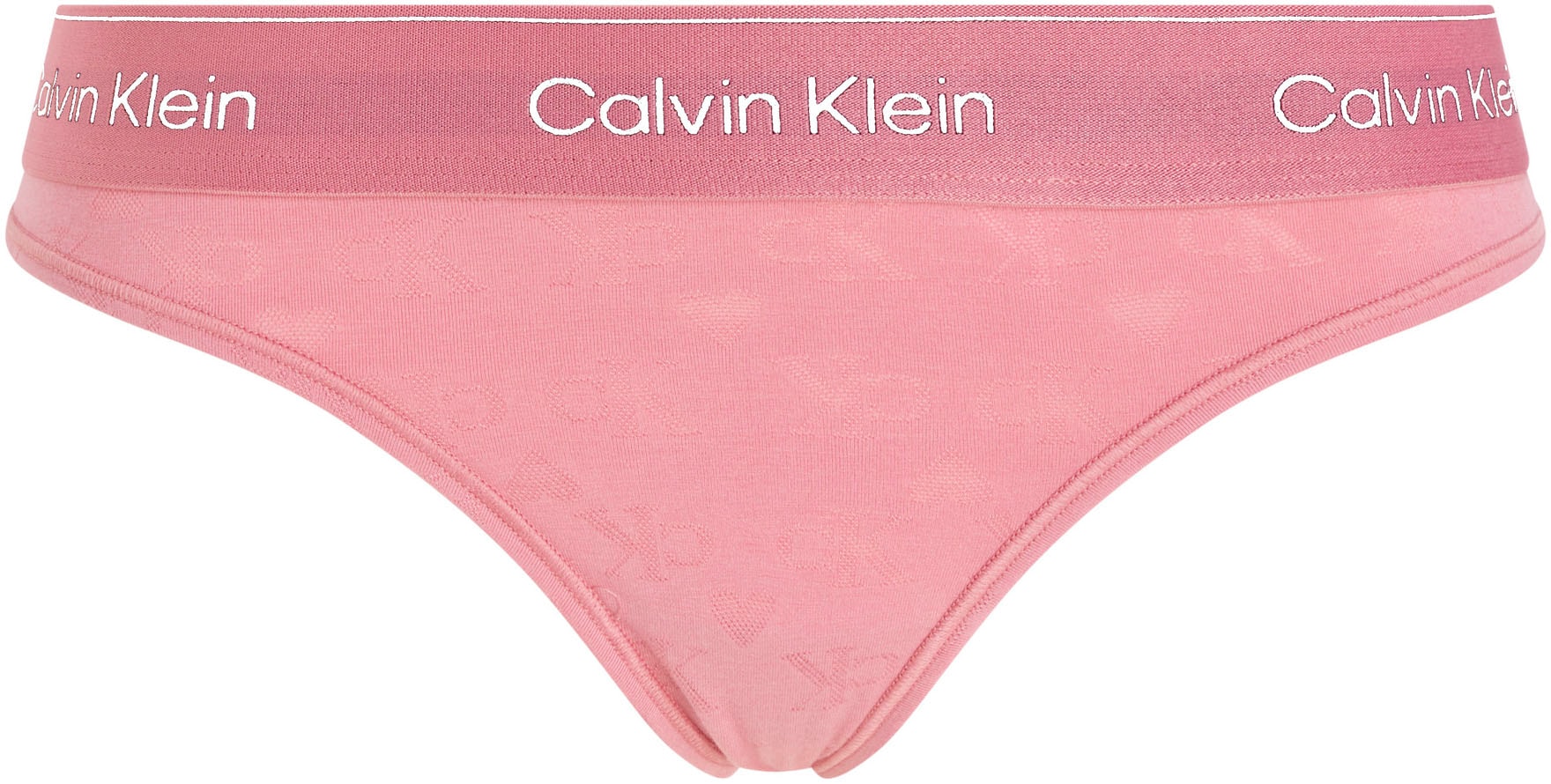 Calvin Klein Underwear String "THONG", mit Logo-Elastikbund