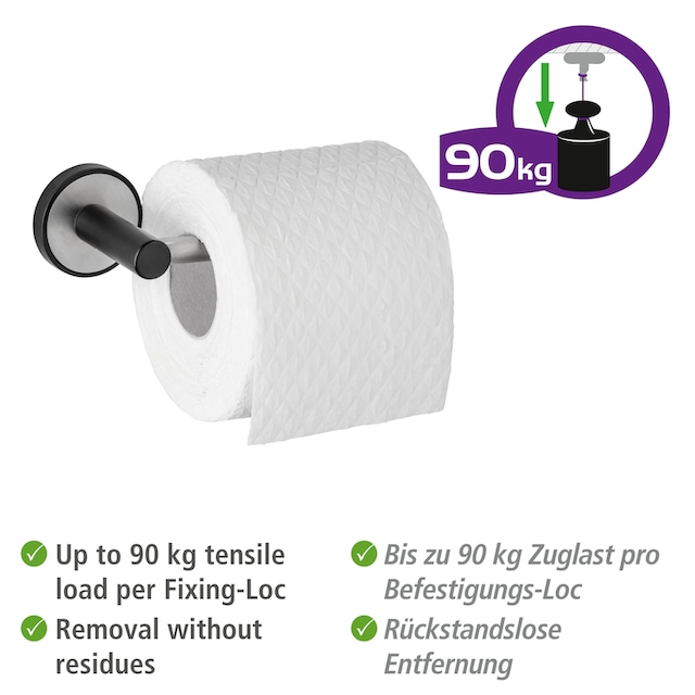 WENKO Toilettenpapierhalter »UV-Loc® Udine«, Befestigen ohne Bohren  bestellen | BAUR
