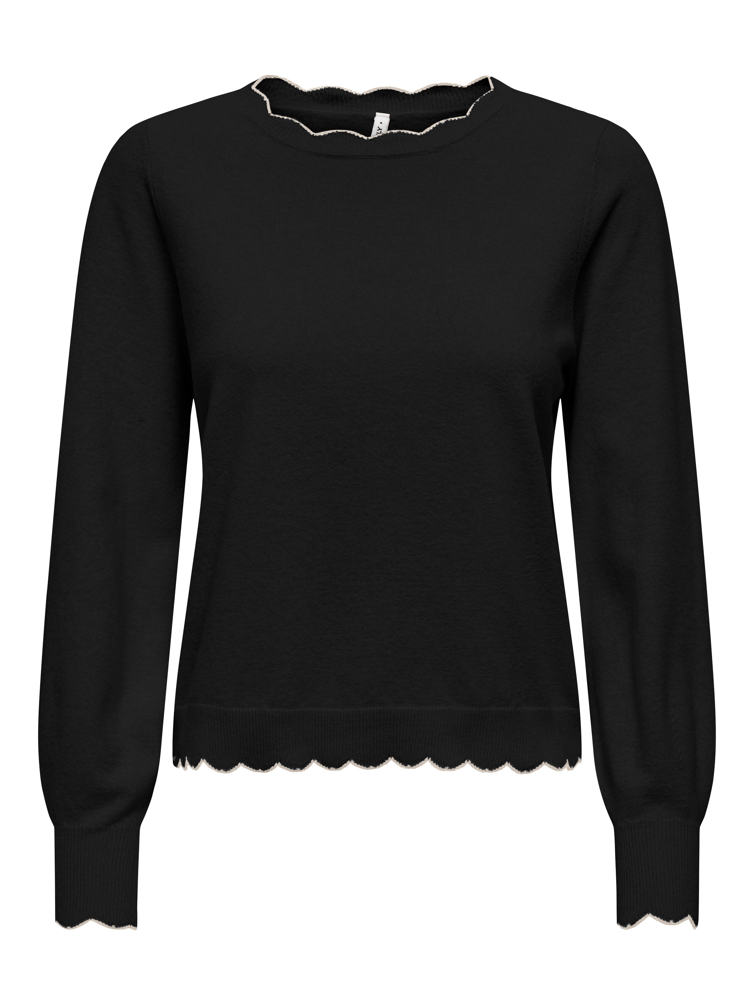 ONLY Strickpullover »ONLAMA LIFE LS O-NECK CC KNT«