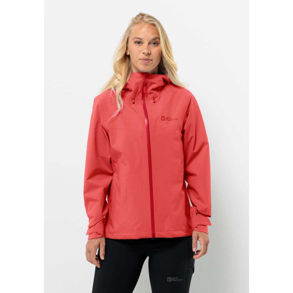 Jack Wolfskin Funktionsjacke »HIGHEST PEAK 3L JKT W«, mit Kapuze