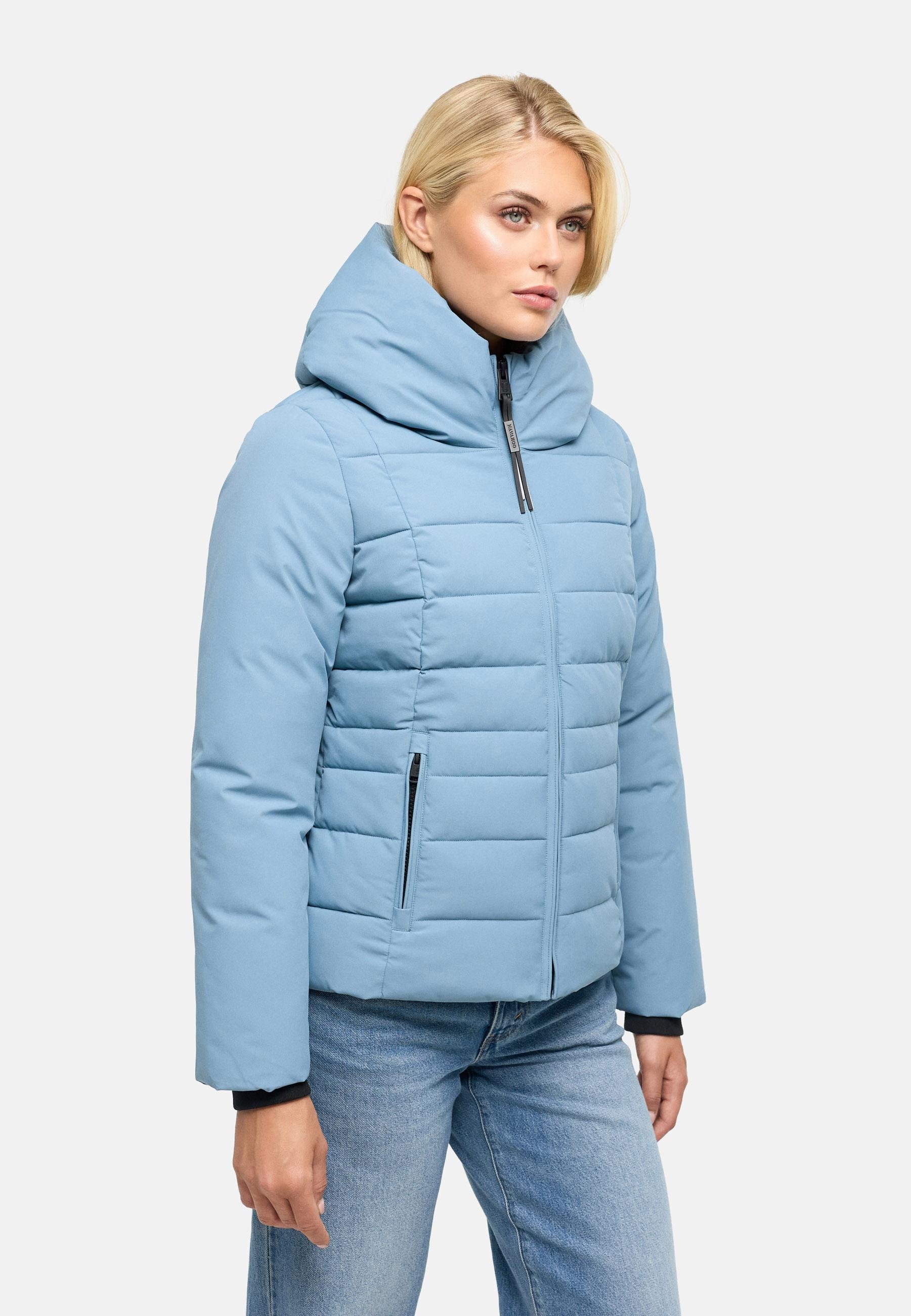 Navahoo Outdoorjacke »Stepptänzchen XIV« mit Kapuze Warme Damen Steppjacke mit Kapuze