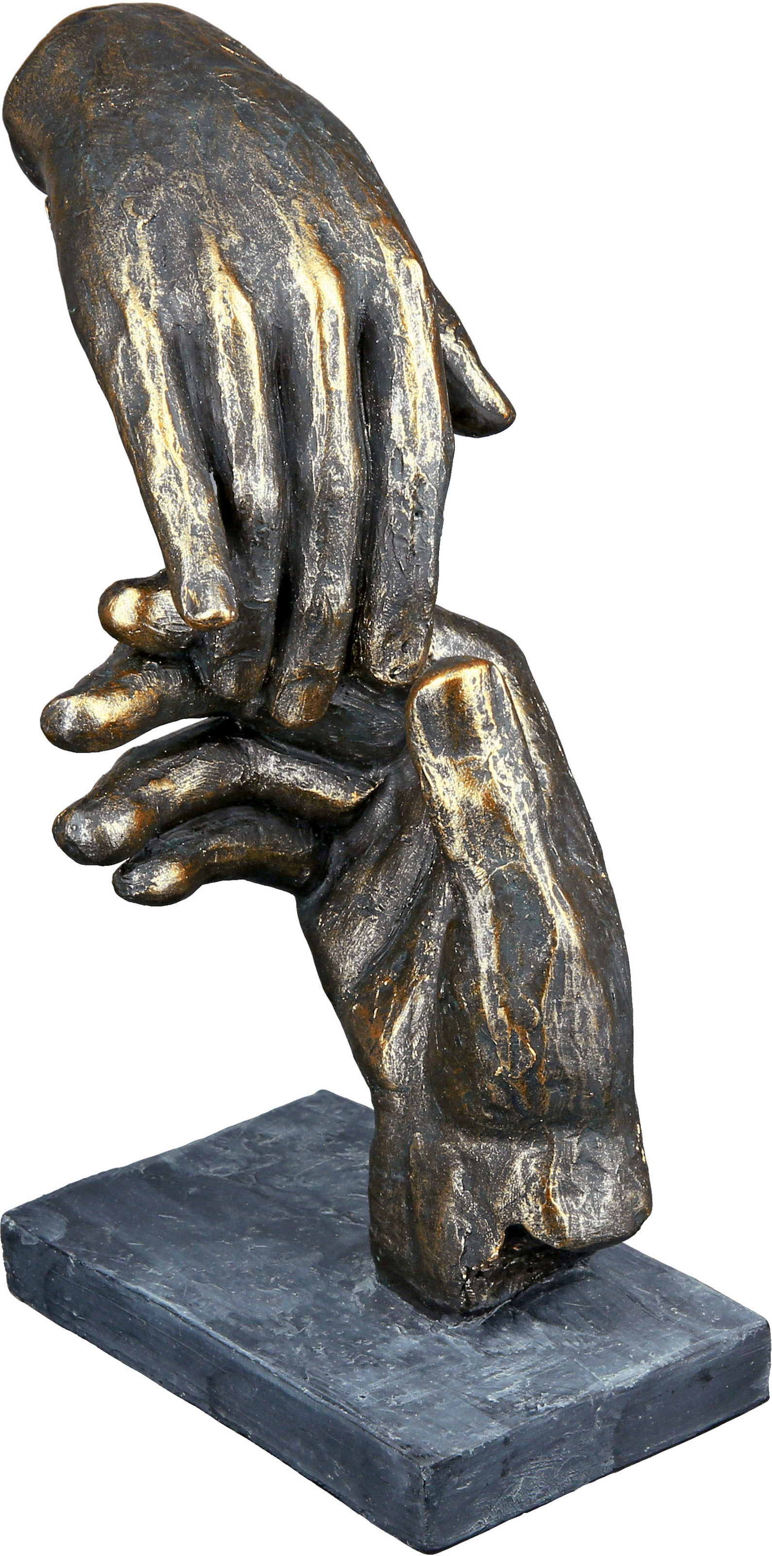 by Casablanca Gilde braun bronzefarben«, Dekofigur BAUR kaufen Two hands, | »Skulptur