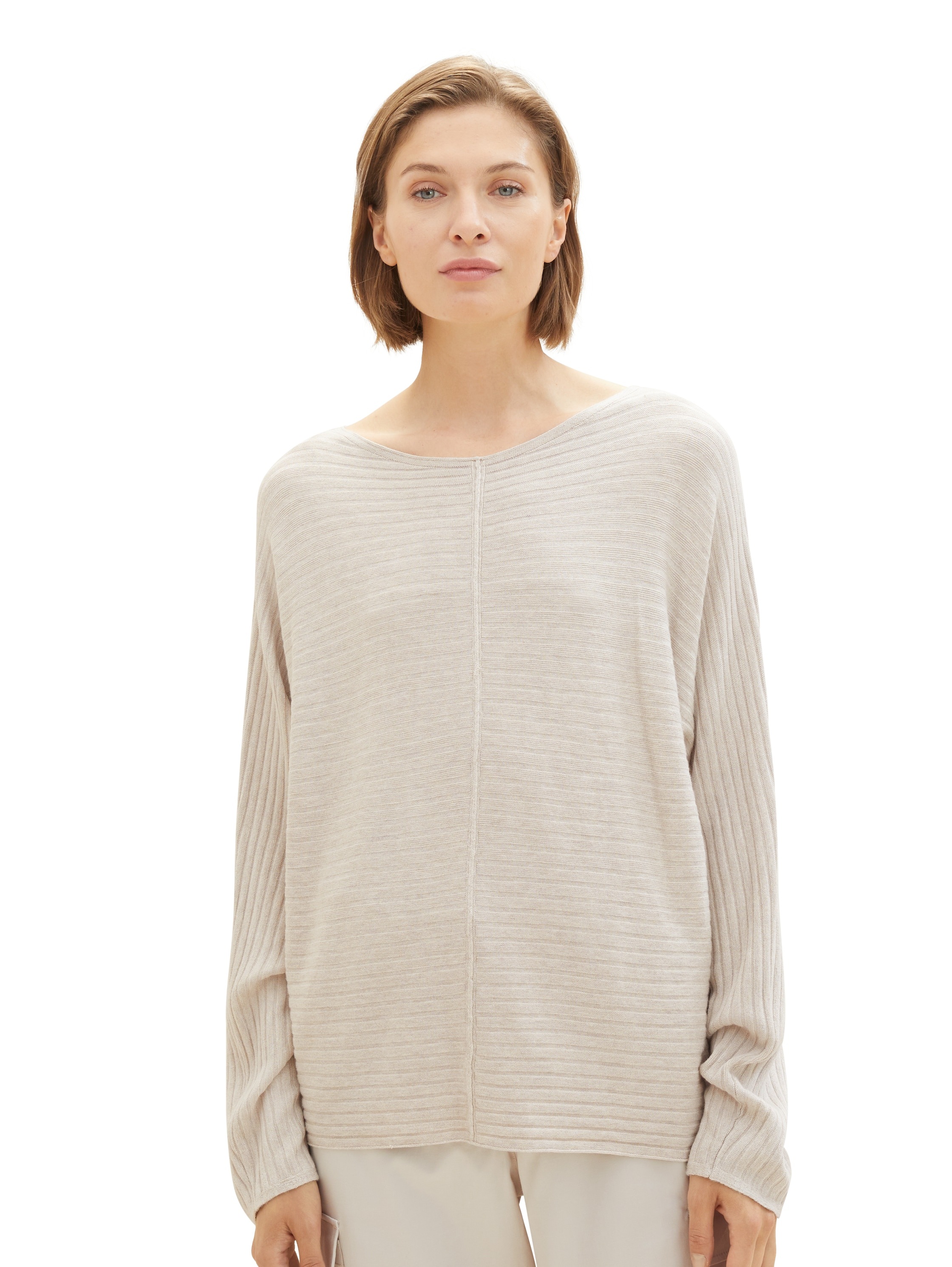 TOM TAILOR Strickpullover, mit Strukturierung günstig online kaufen
