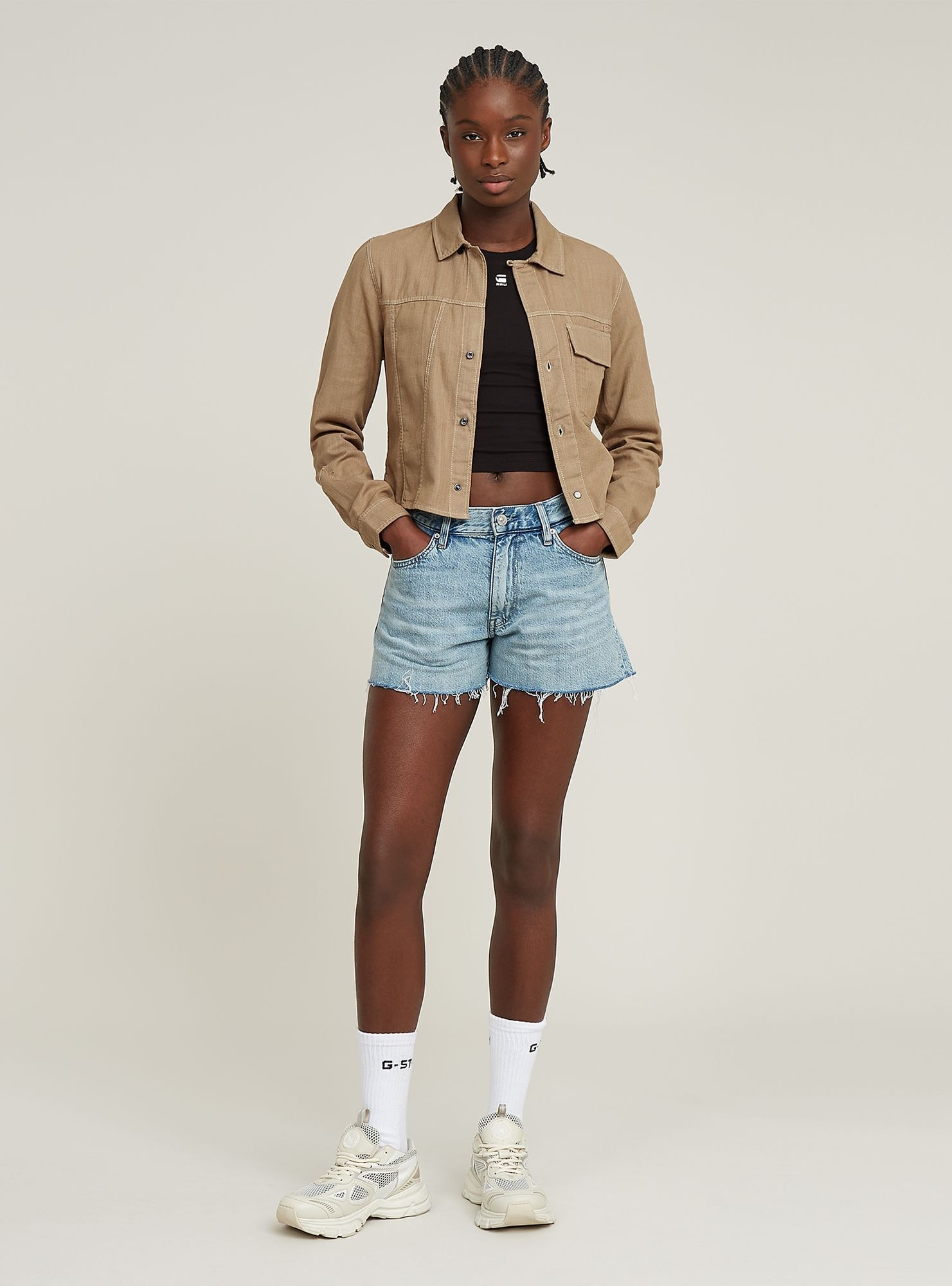 G-STAR Shorts »True Denim Shorts Raw Edge«