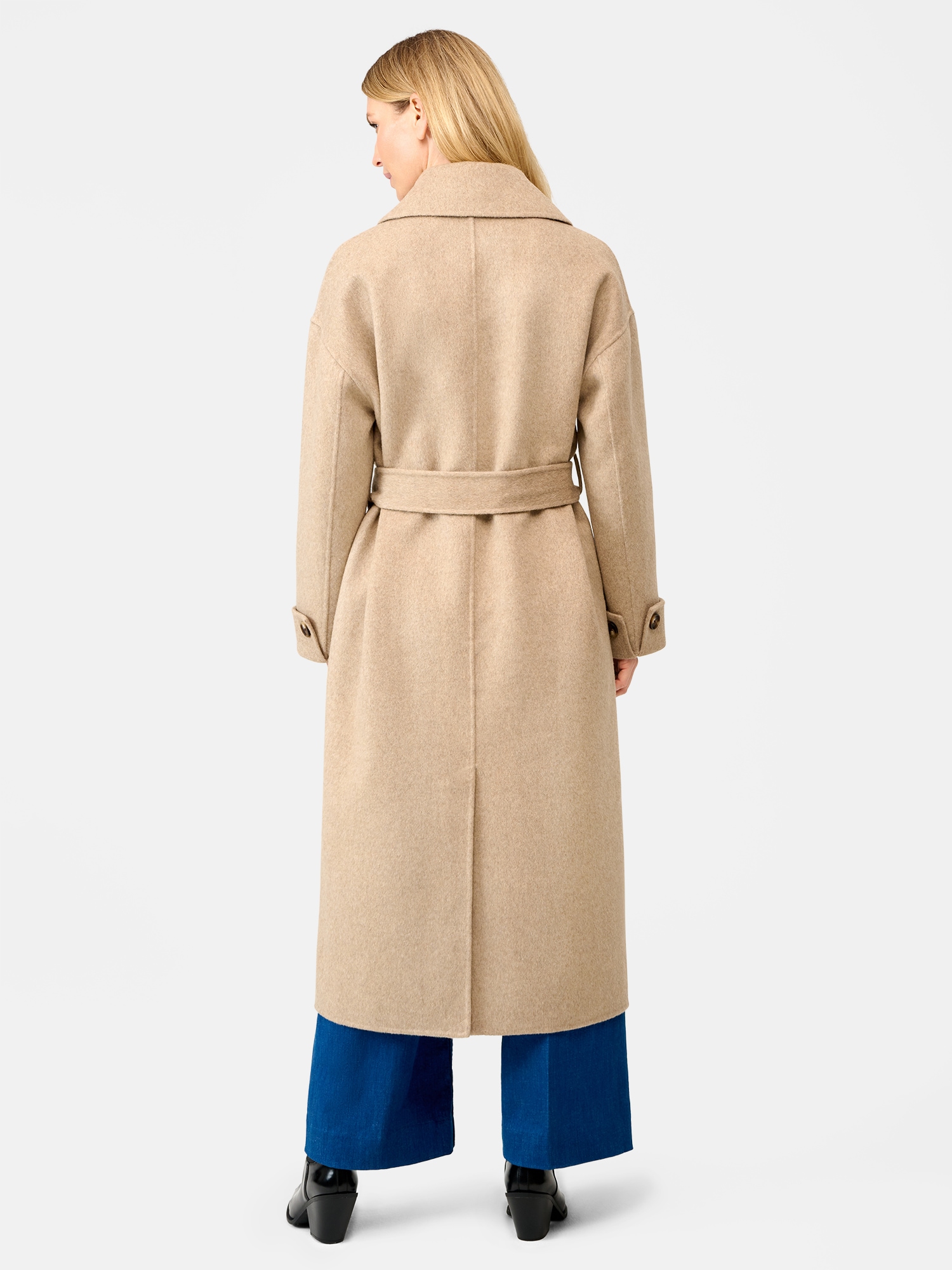 RICANO Wollmantel »Wollmantel Elodie« Handgefertigt, aus feinster Double-Face Wool