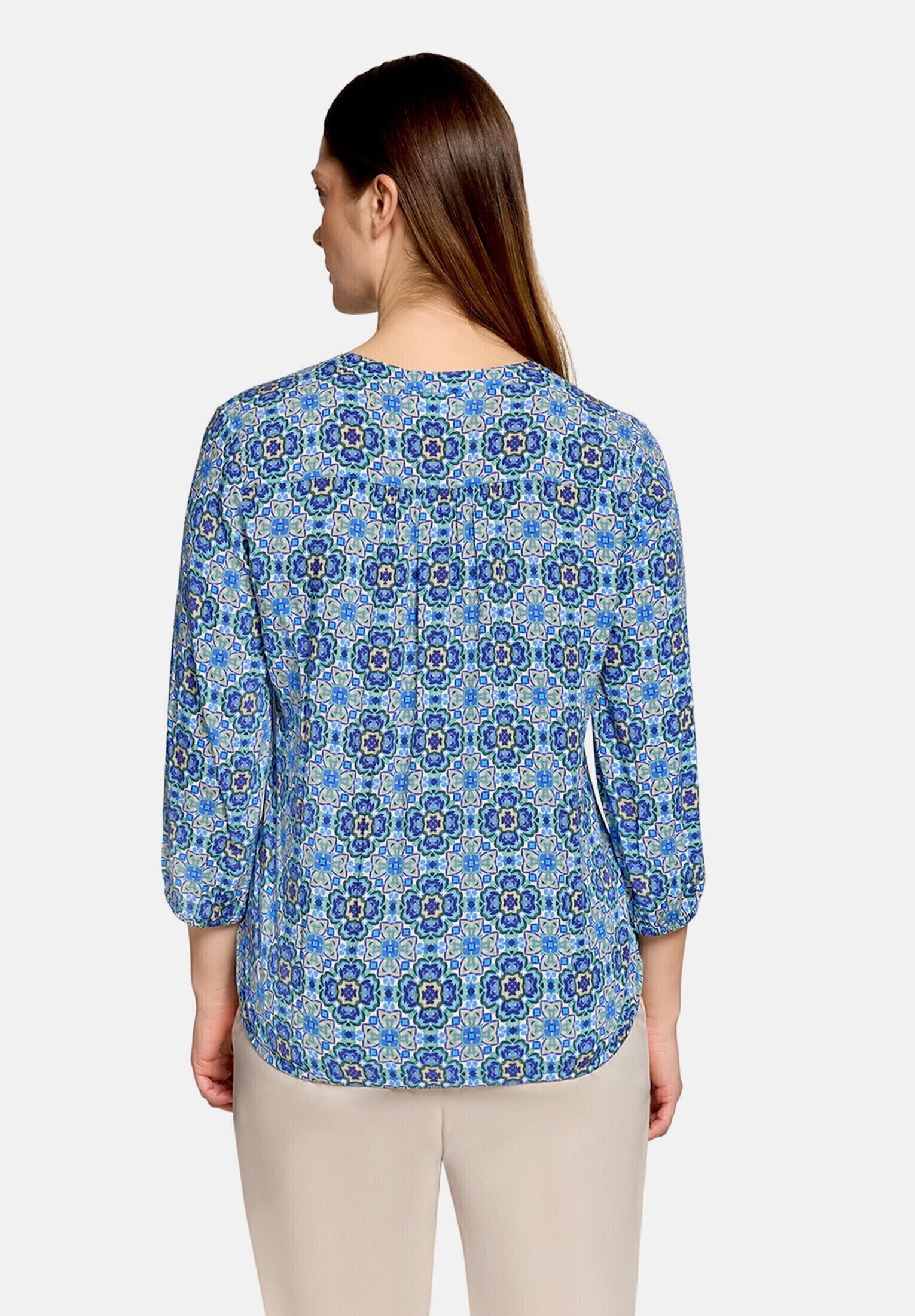 Cartoon Schlupfbluse »Damen mit Muster«