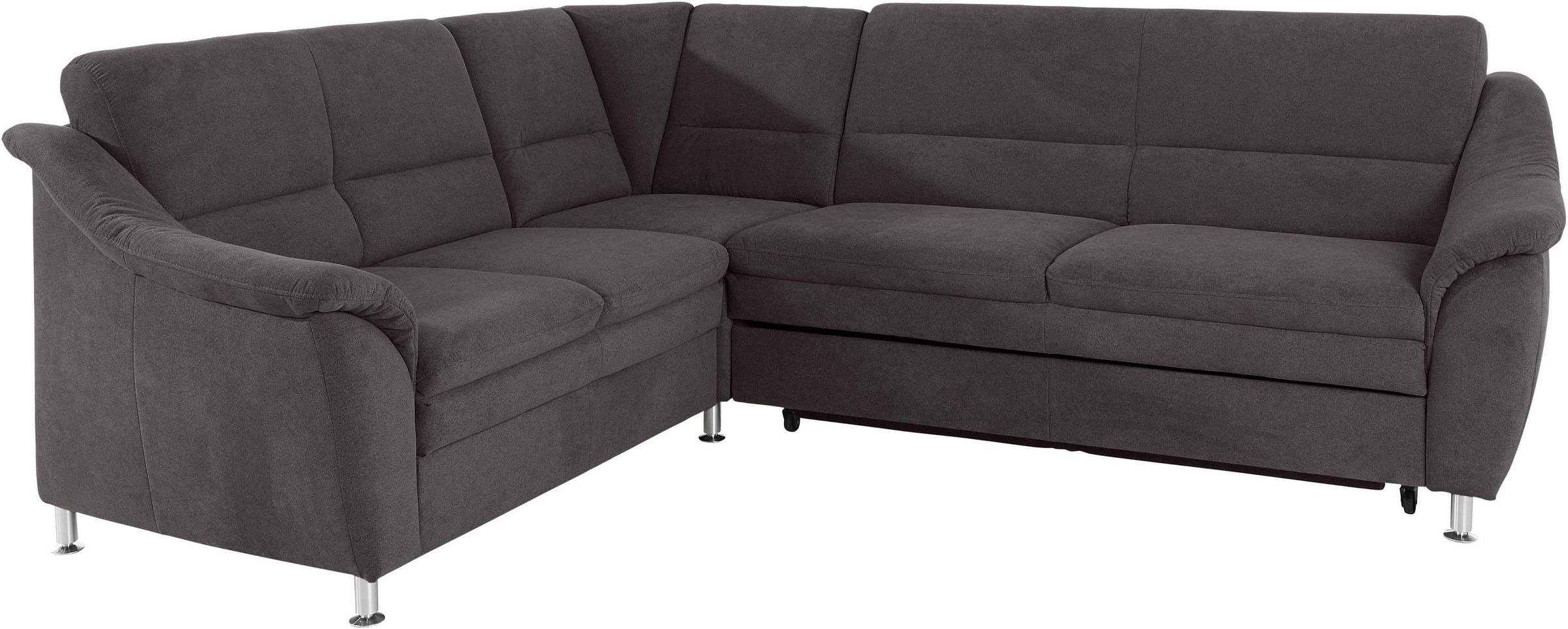 Places of Style Ecksofa »Cardoso L-Form«, Federkern, wahlweise mit Bett, Schubkasten, teilweise Relaxfunktion