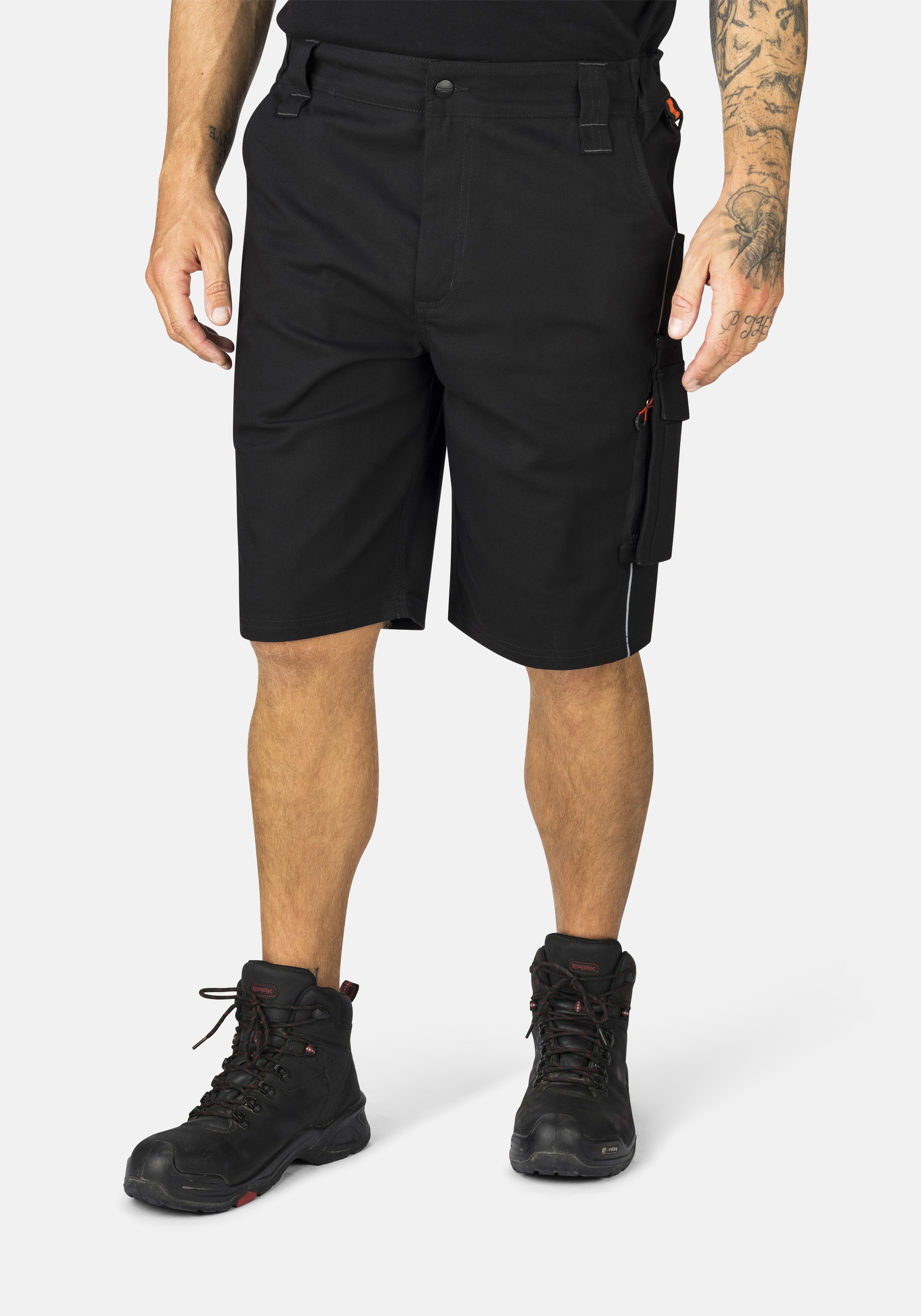 HERO by John Medoox Arbeitshose "AKRON Pro Workwear Arbeitsshorts" Arbeits- 3/4-Hose Funktionsqualitätfür Herren