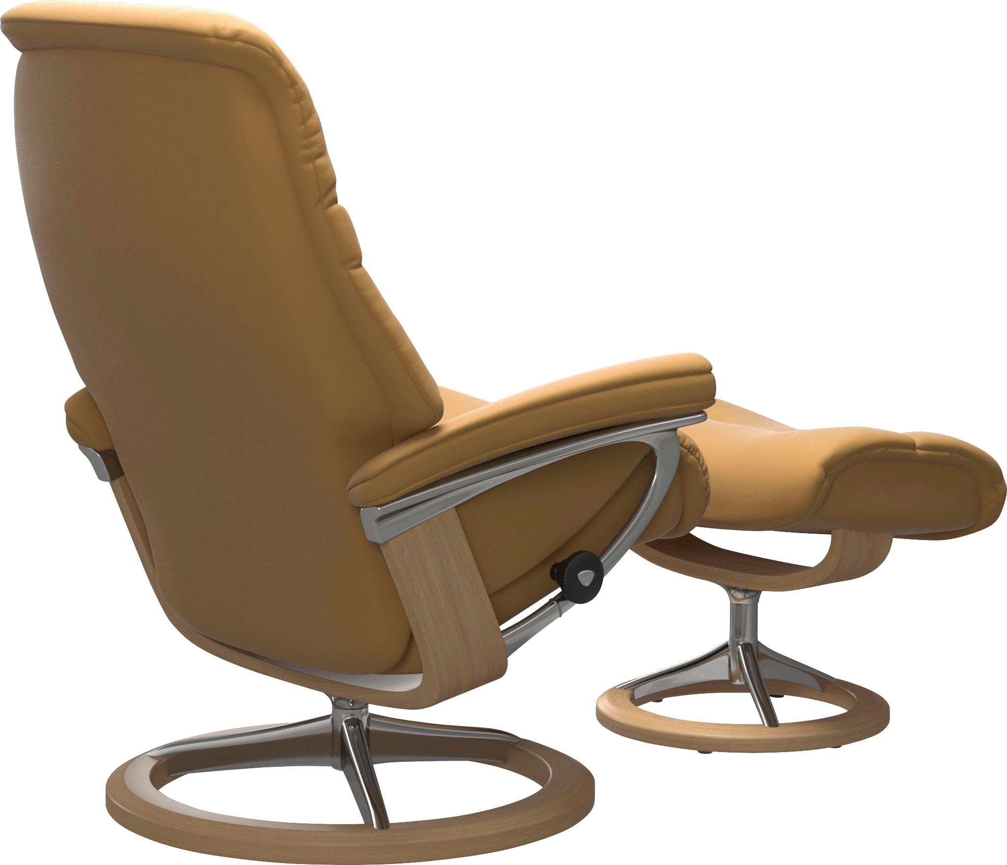 Thumbnail - Stressless Fußhocker "Sunrise", mit Signature Base, Gestell Eiche