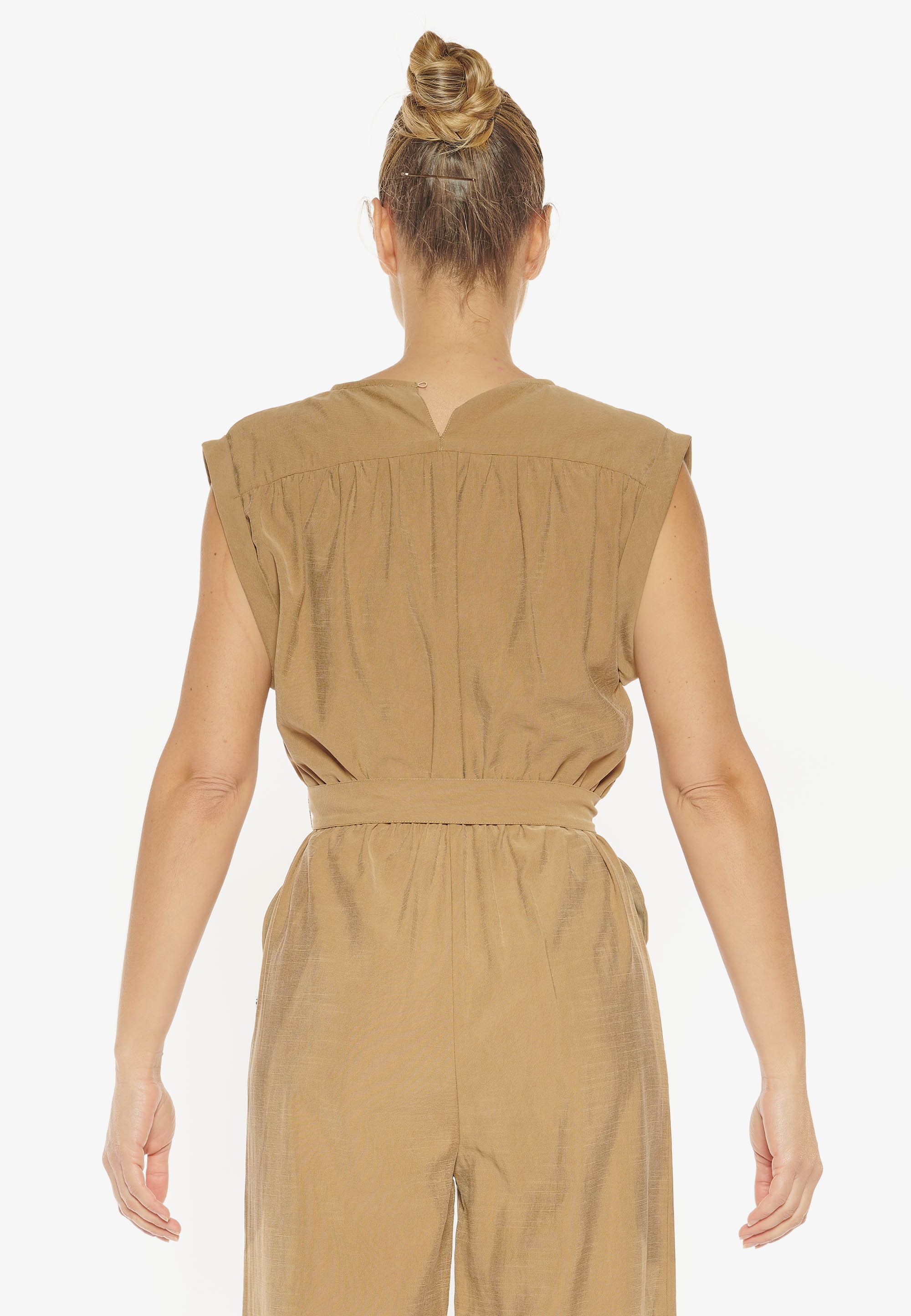 Le Temps Des Cerises Jumpsuit »AFRO«, mit passendem Gürtel