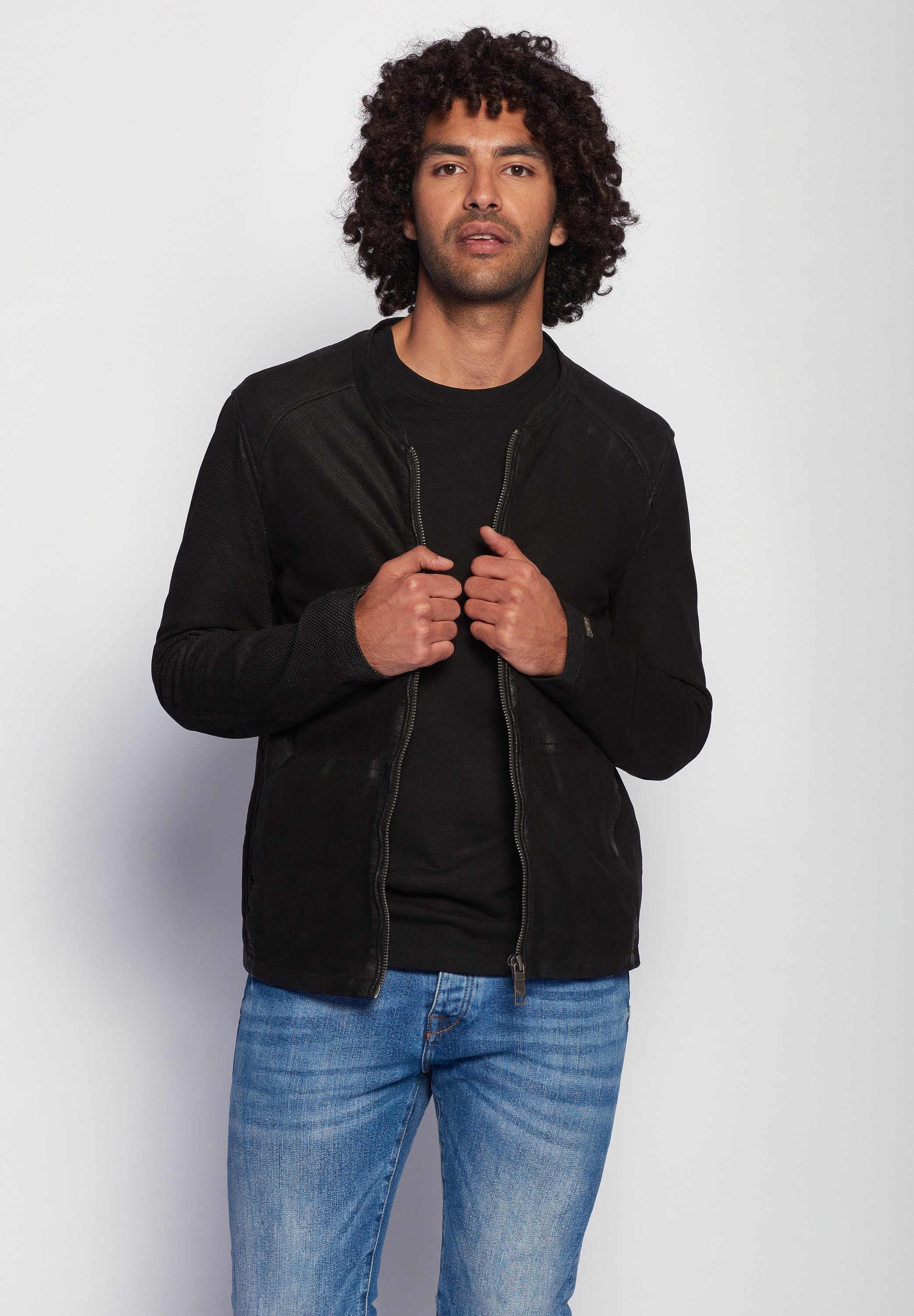 Maze Lederjacke »Dobson«