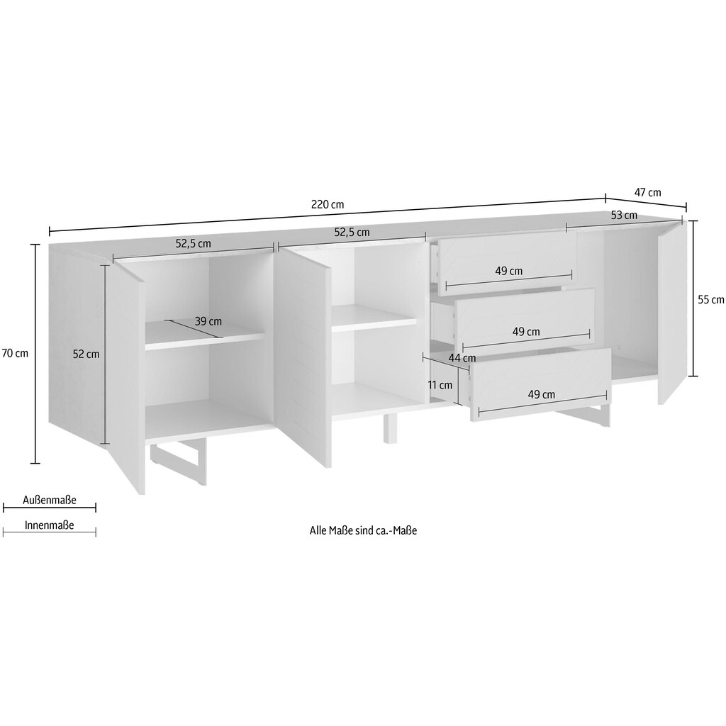 DIVENTA Sideboard »ITACA«