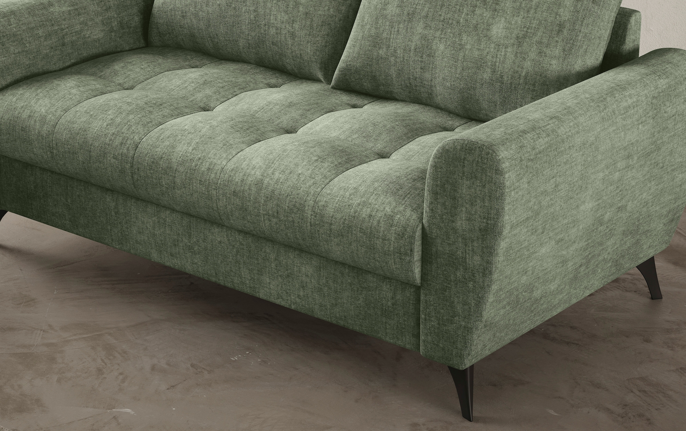 Mr. Couch 2,5-Sitzer »Blackburn II«, Mit Kaltschaumpolsterung bis 140 kg belastbar