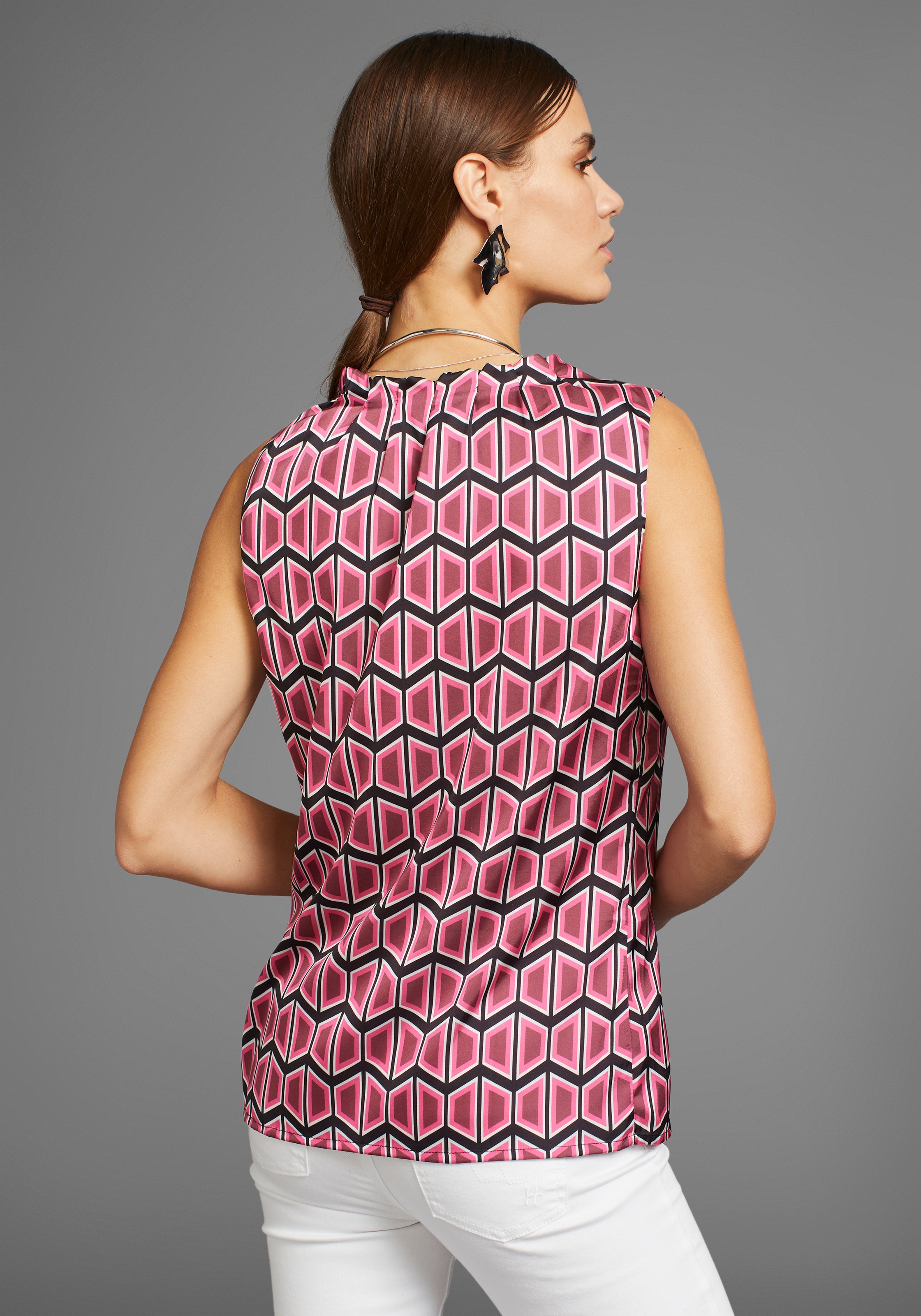 HECHTER PARIS Blusentop, mit elegantem Allover-Print günstig online kaufen
