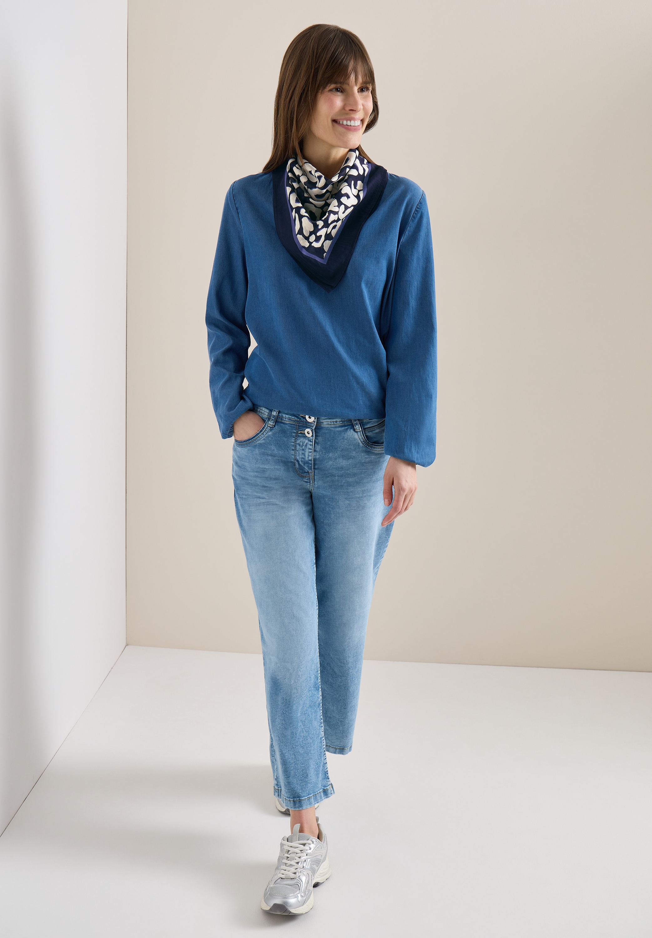 Cecil Halstuch mit Animal Print