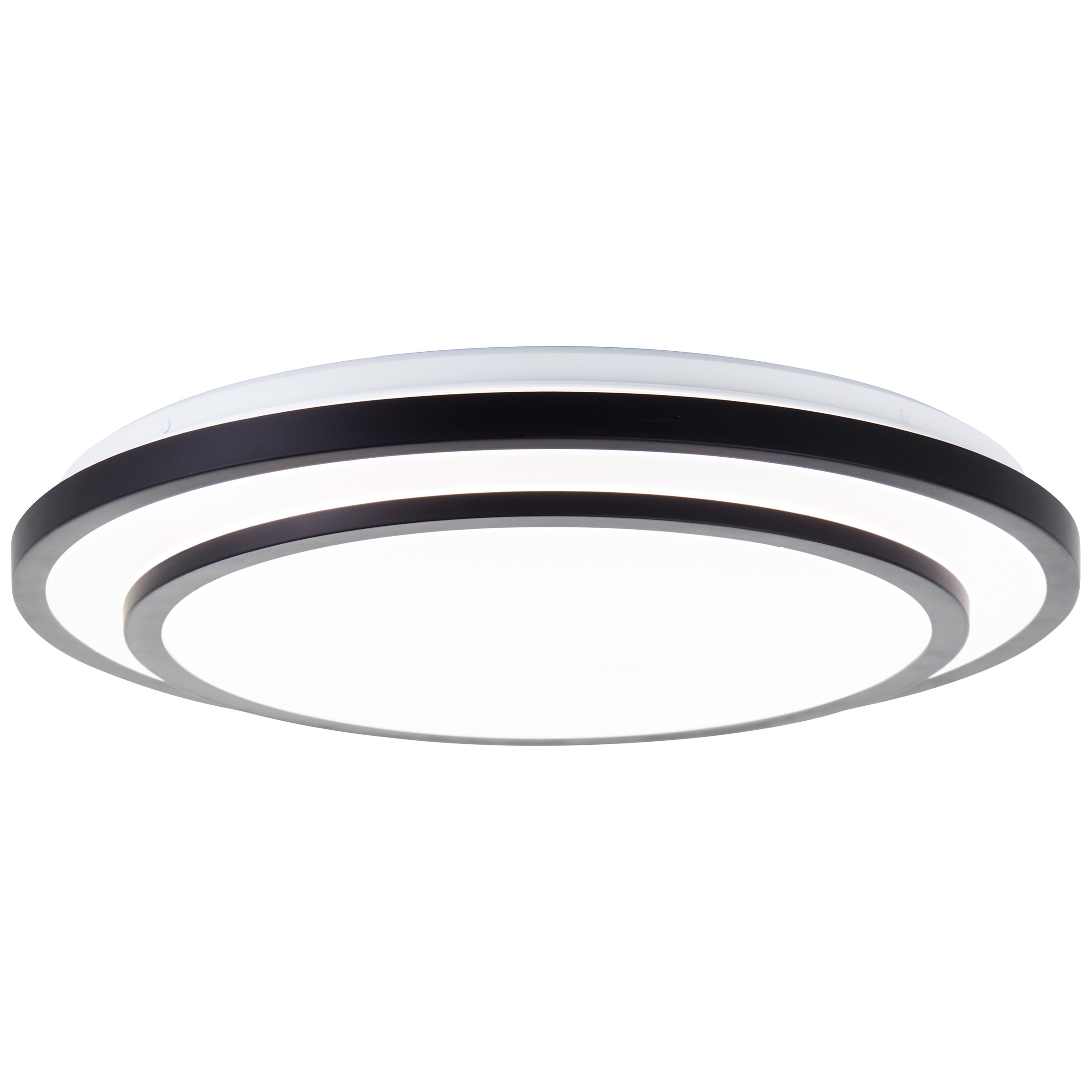 BreLight LED Wandleuchte »Luciano«, D 50 cm, 3800 lm, 3000-6500 K, 36 W, dimmbar, CCT, Fernbedienung
