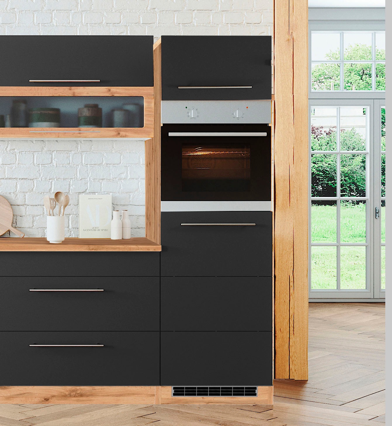 HELD MÖBEL Backofen/Kühlumbauschrank "Wien", 60 cm breit, für autarken Back günstig online kaufen