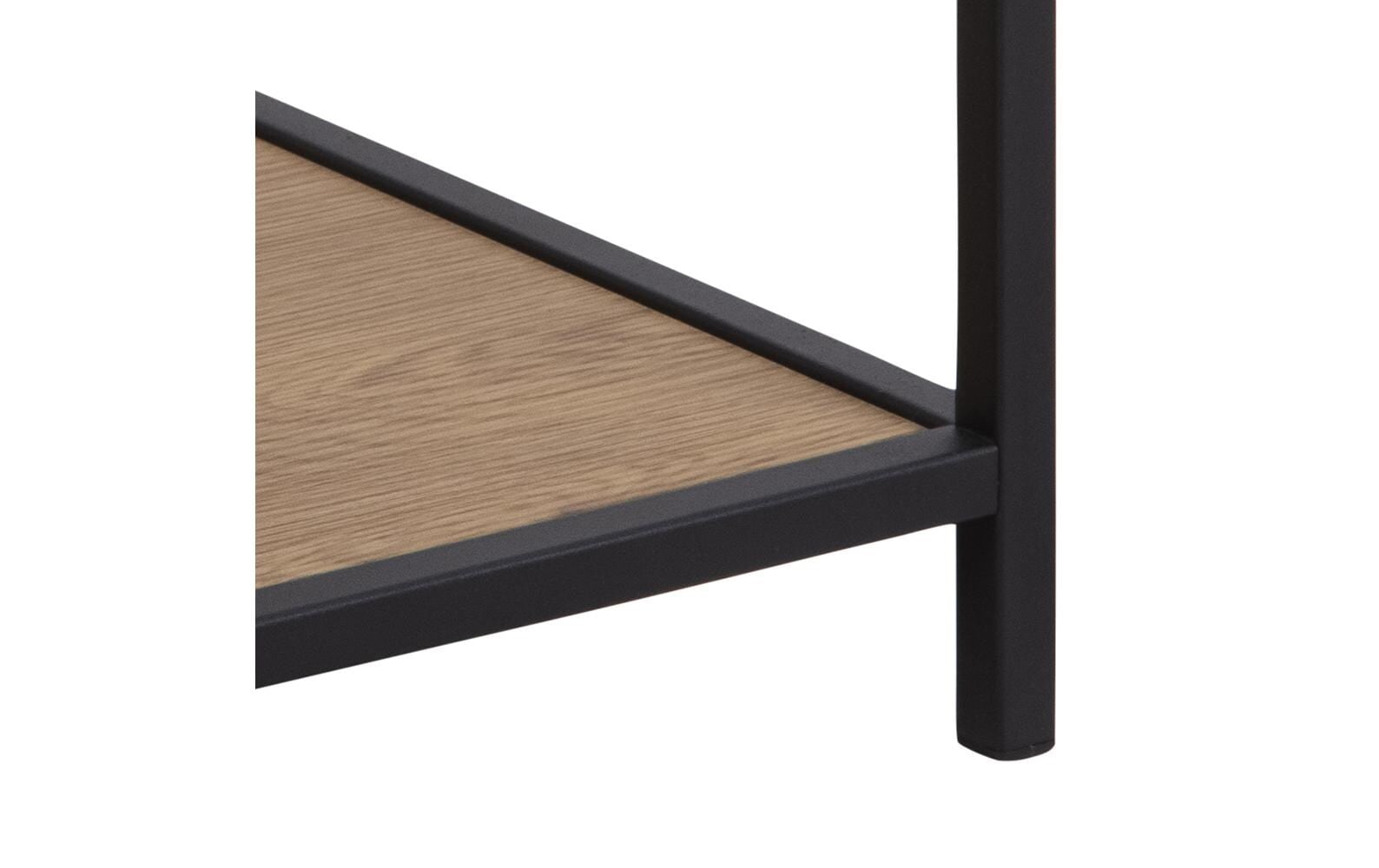 AC Design Nachttisch »Seaford 42 x 35 x 63 cm Nature/Schwarz«