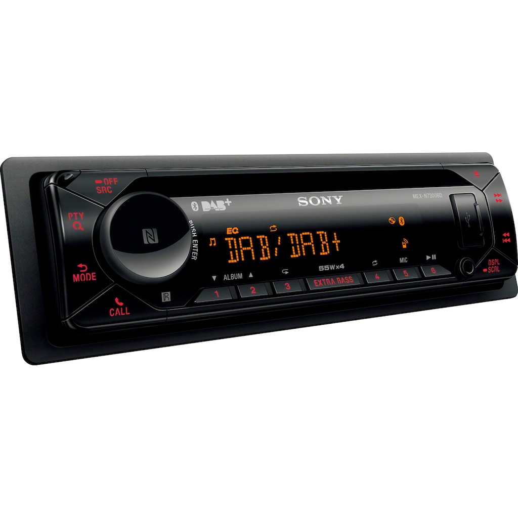 Sony Autoradio »MEXN7300KIT«, (Bluetooth Digitalradio (DAB+) 55 W)