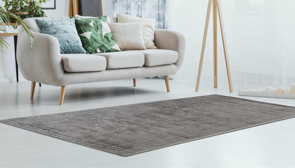 Padiro Teppich »Karma 125«, rechteckig, 8 mm Höhe, Handgewebter Teppich mit 3D-Design, weiche Haptik, pflegeleicht