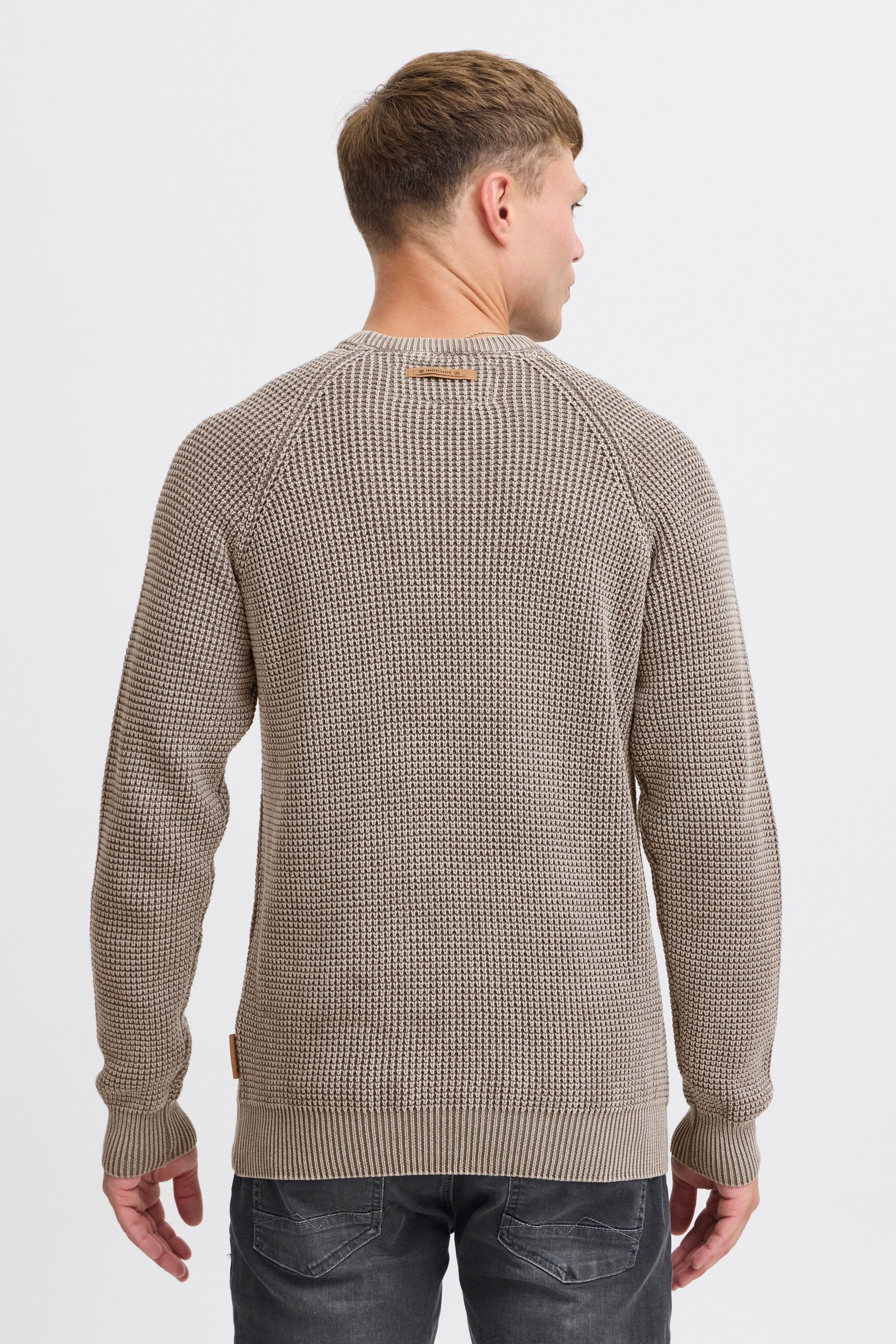 Indicode Strickfleece-Pullover »Strickpullover IDRockford«