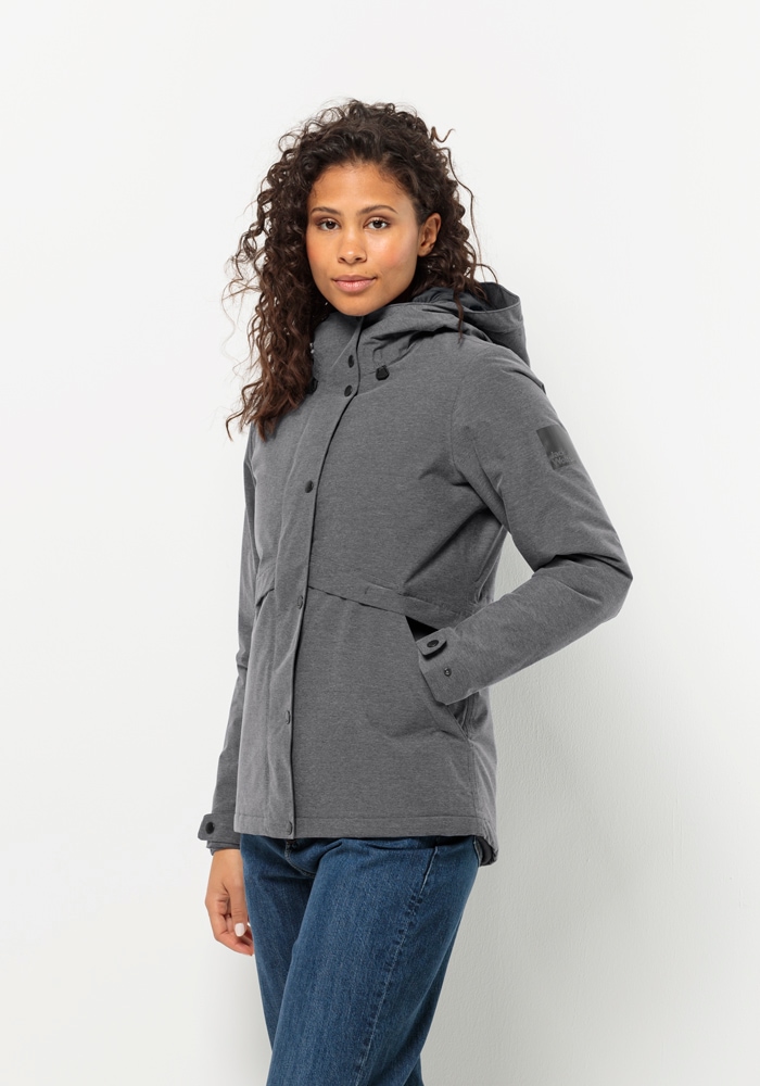 Jack Wolfskin Winterjacke "SNOWY PARK JKT W", mit Kapuze