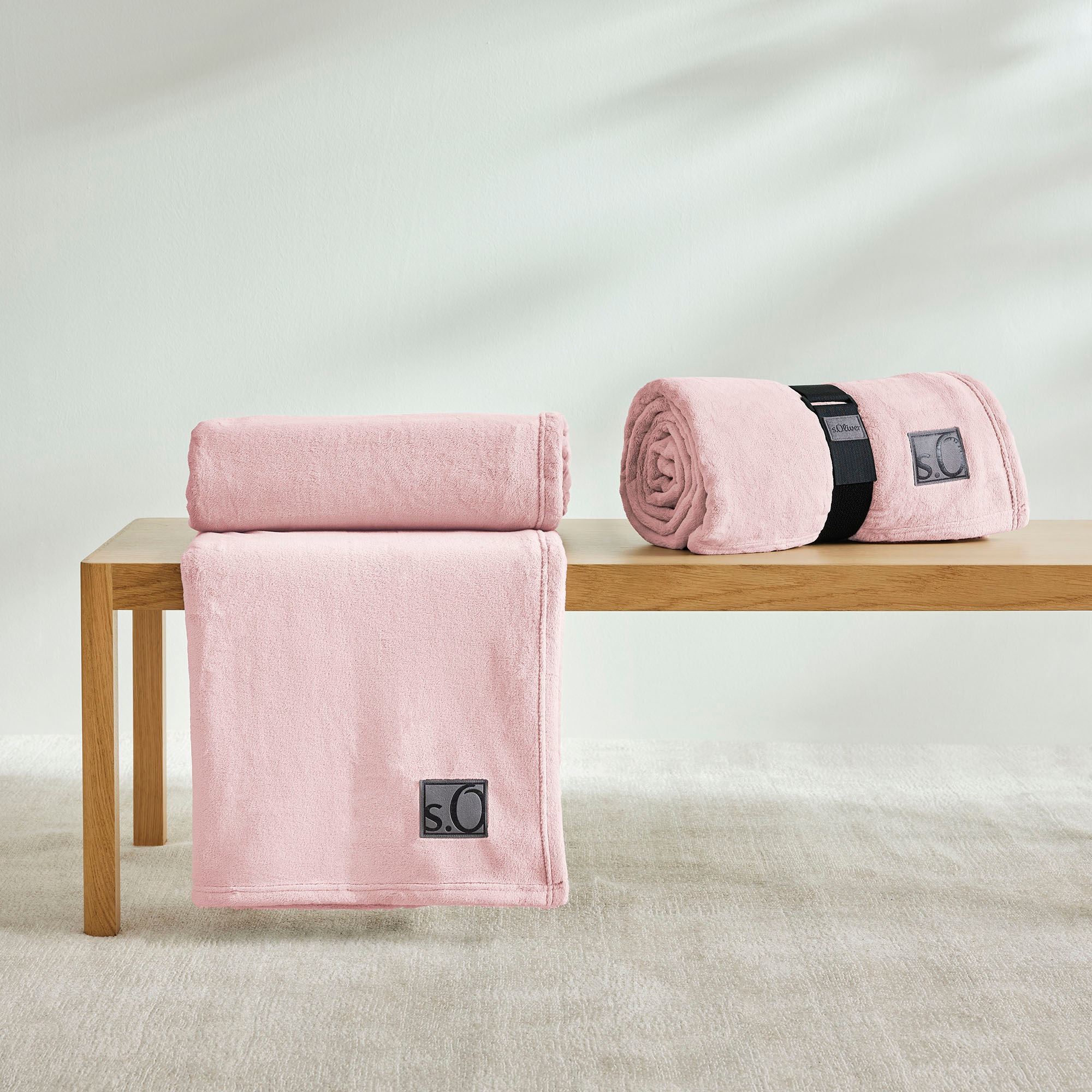 s.Oliver Wohndecke "s.Oliver Decke Kuschelsoft" 150 x 200 cm (Breite x Läng günstig online kaufen