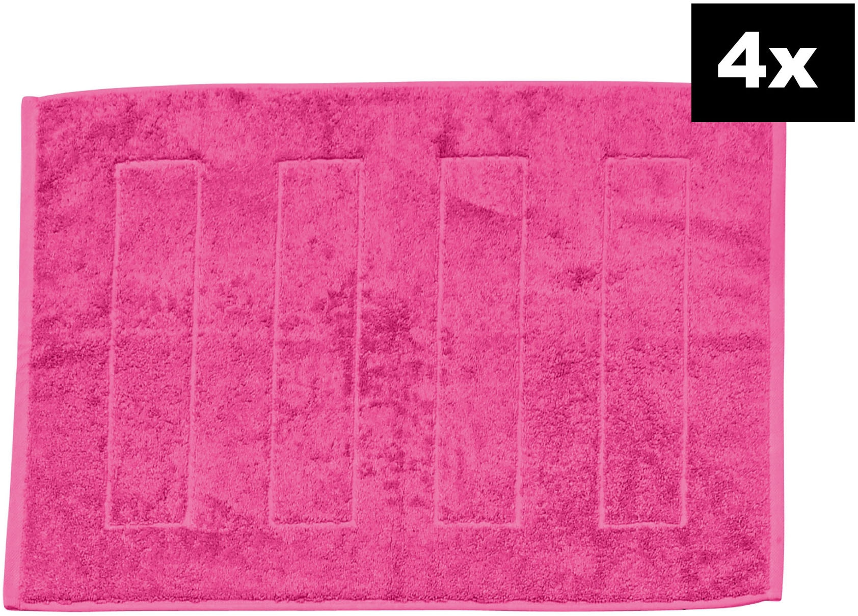 done. Badematte "DAILY UNI 4er-Set" Höhe 5 mm fußbodenheizungsgeeignet Badv günstig online kaufen