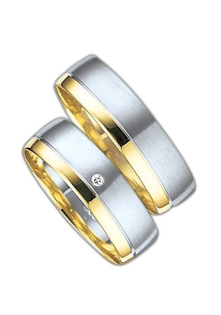 Firetti Trauring »Schmuck Geschenk Gold 375 Hochzeit Ehering Trauring "LIEBE"«, Made in Germany, wahlweise mit oder ohne Brillant