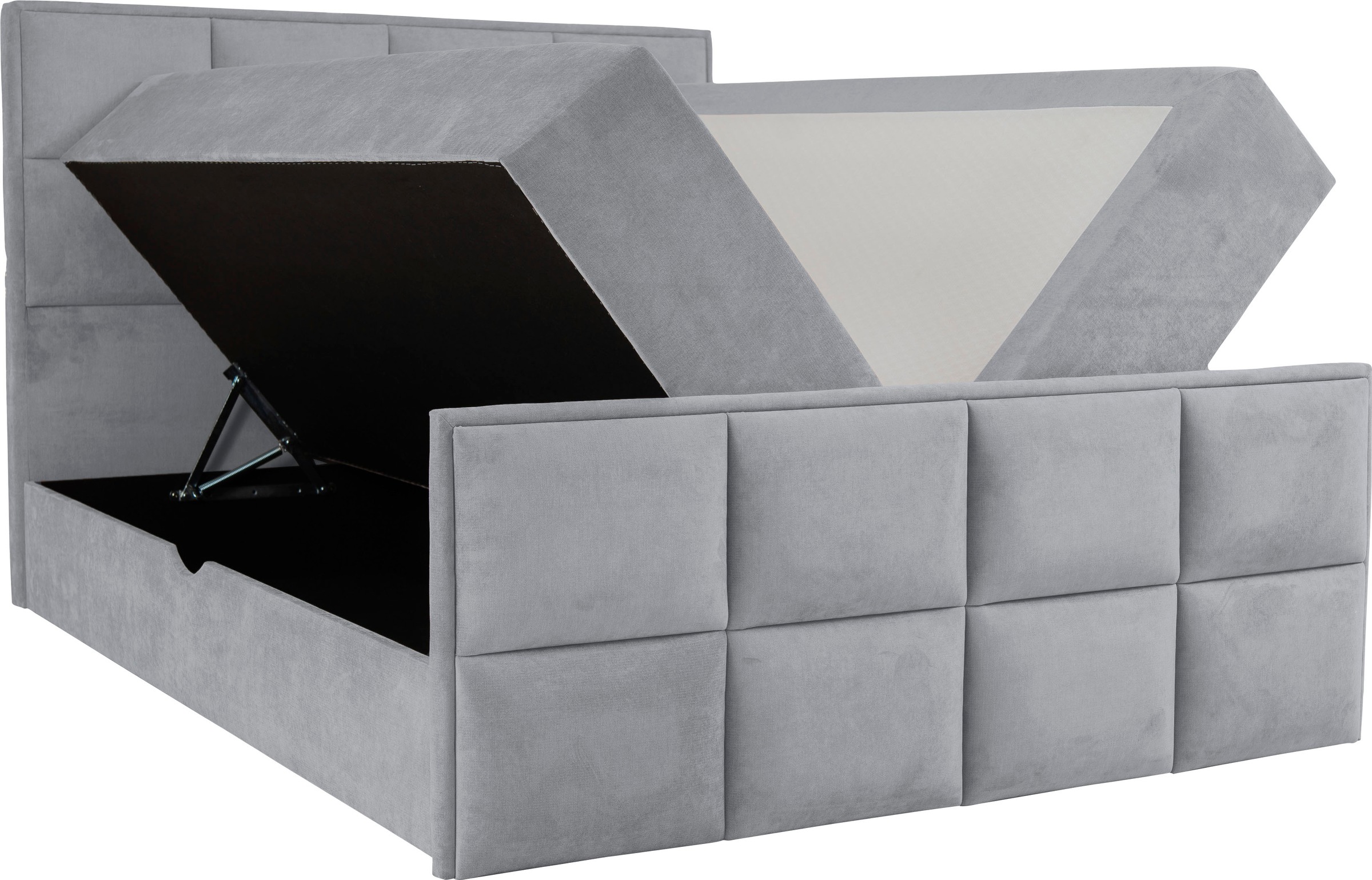 Leonique Boxspringbett »Timeo«, in den Breiten 120,140,160 & 180 cm erhältlich