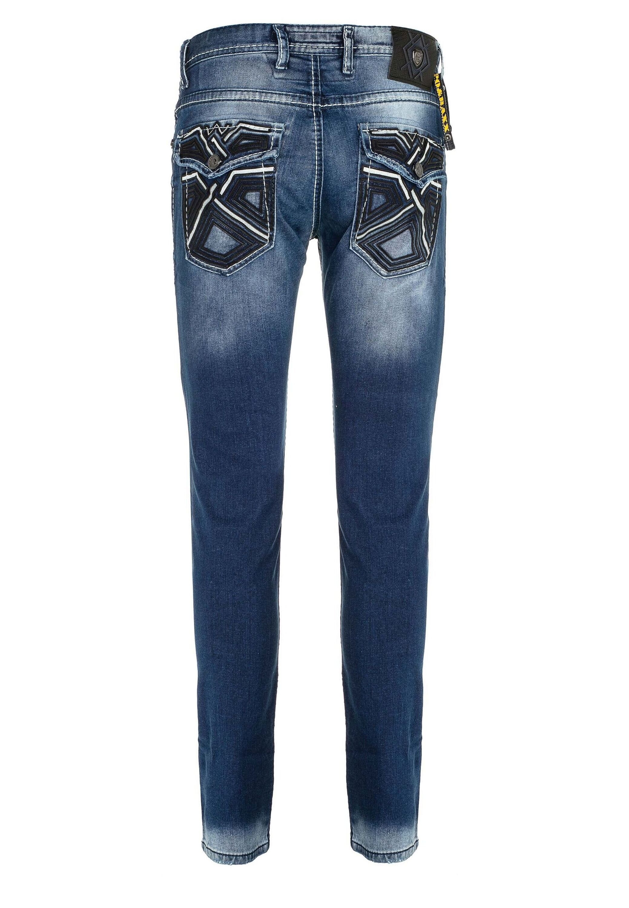 Cipo & Baxx CD-485 Straight Jeans Blue 32/32 3