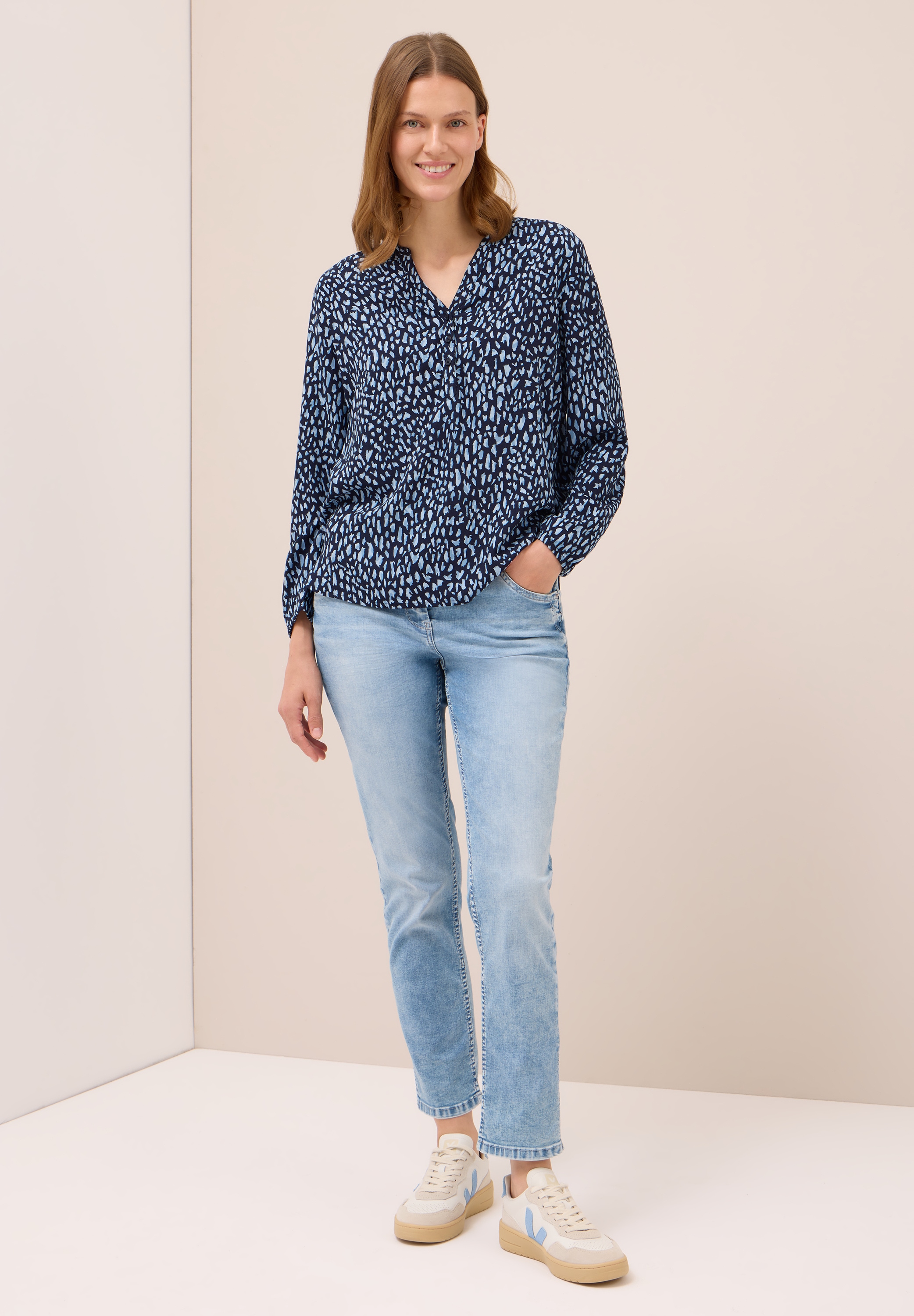 Cecil Shirtbluse, aus softer Viskose