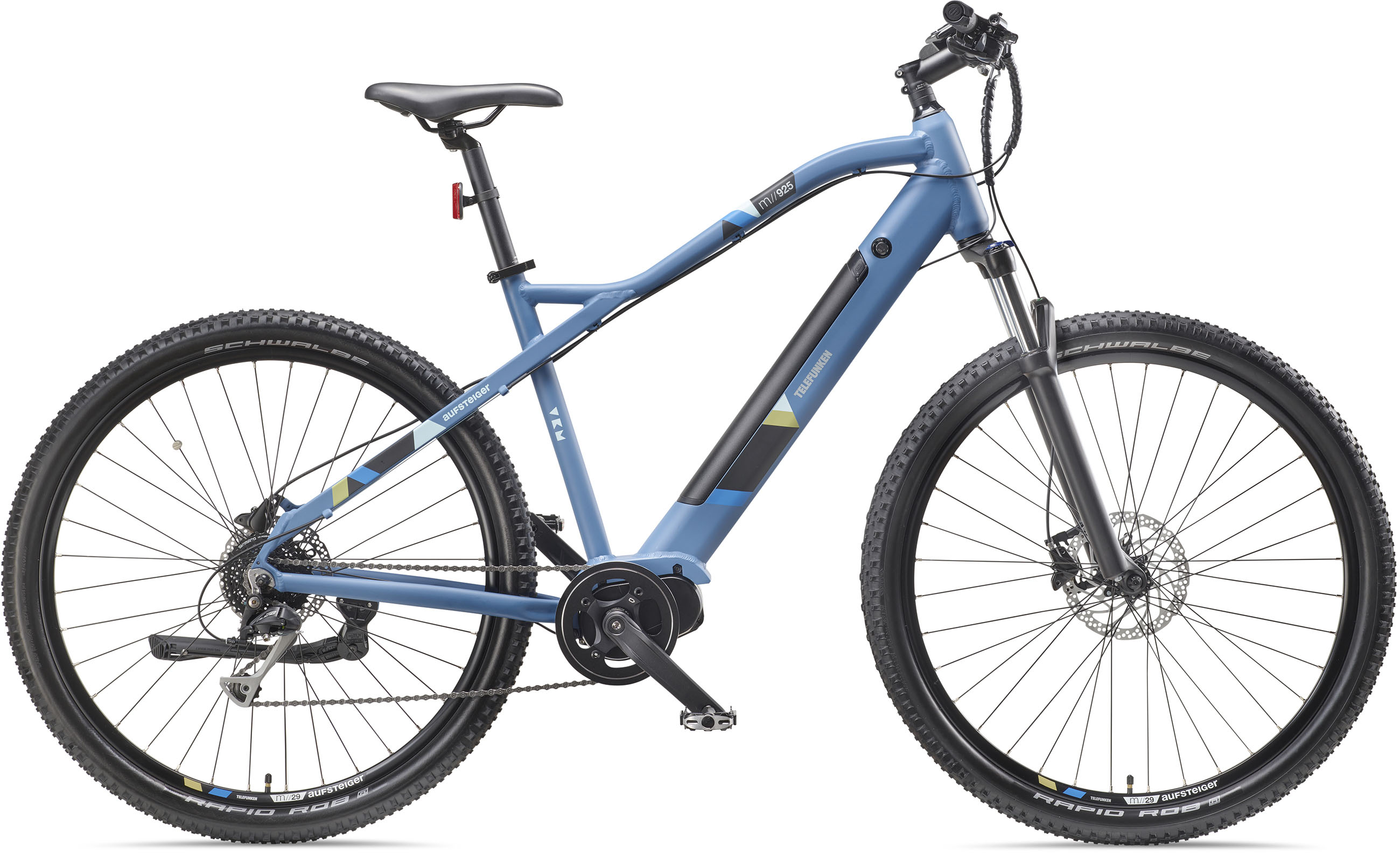 E-Bike »Aufsteiger M925«, 8 Gang, Shimano, Acera, Mittelmotor 250 W