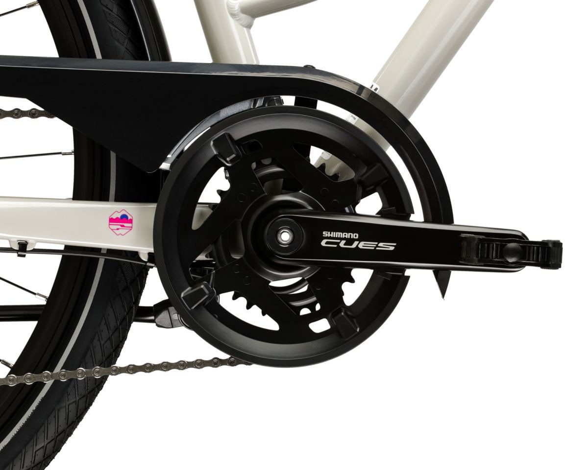 Kross Trekkingrad »Damen-Trekkingrad 28" Trans 5.0 Grau 18 Gänge« 18 Gang Shimano CUES U3020 Schaltwerk Kettenschaltung