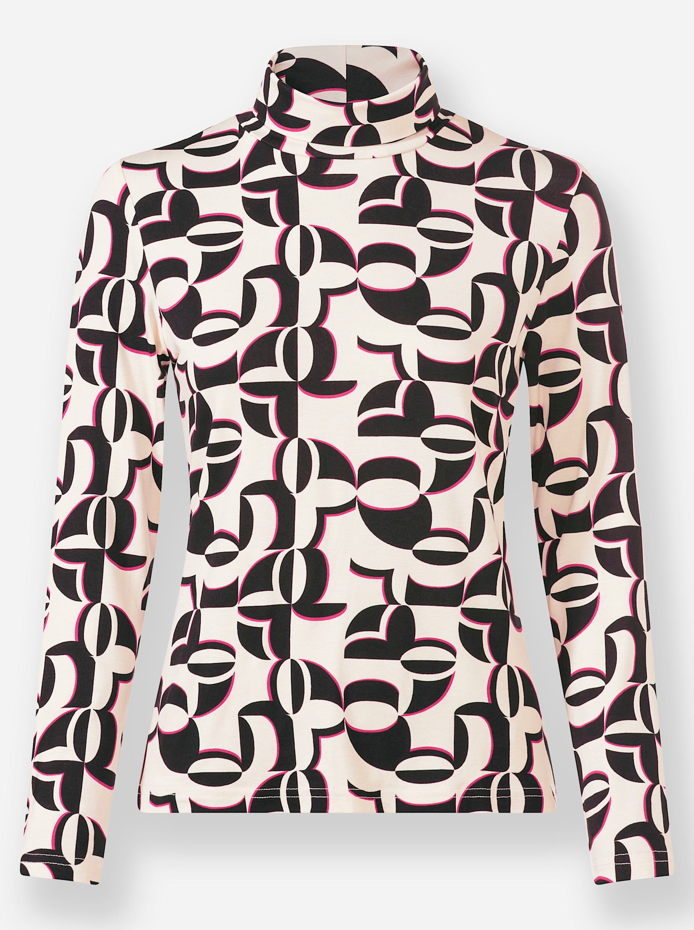 heine Langarmshirt »Rollkragen-Shirt«, (1 tlg.)