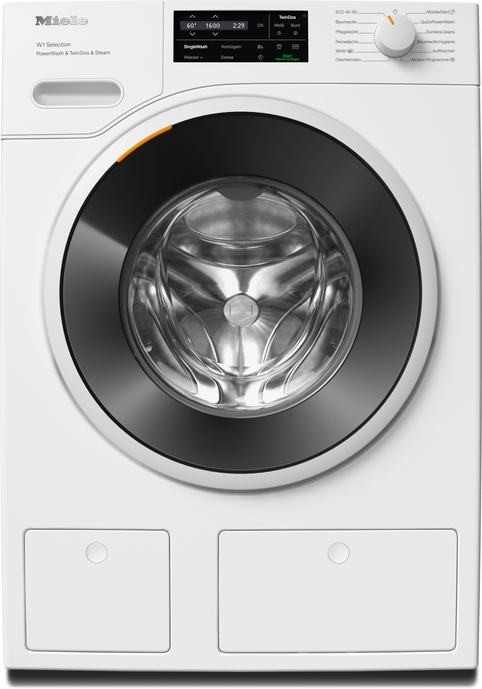 Miele Waschmaschine "WSJ883 WCS PWash&TDos&Steam" 9 kg 1600 U/min günstig online kaufen