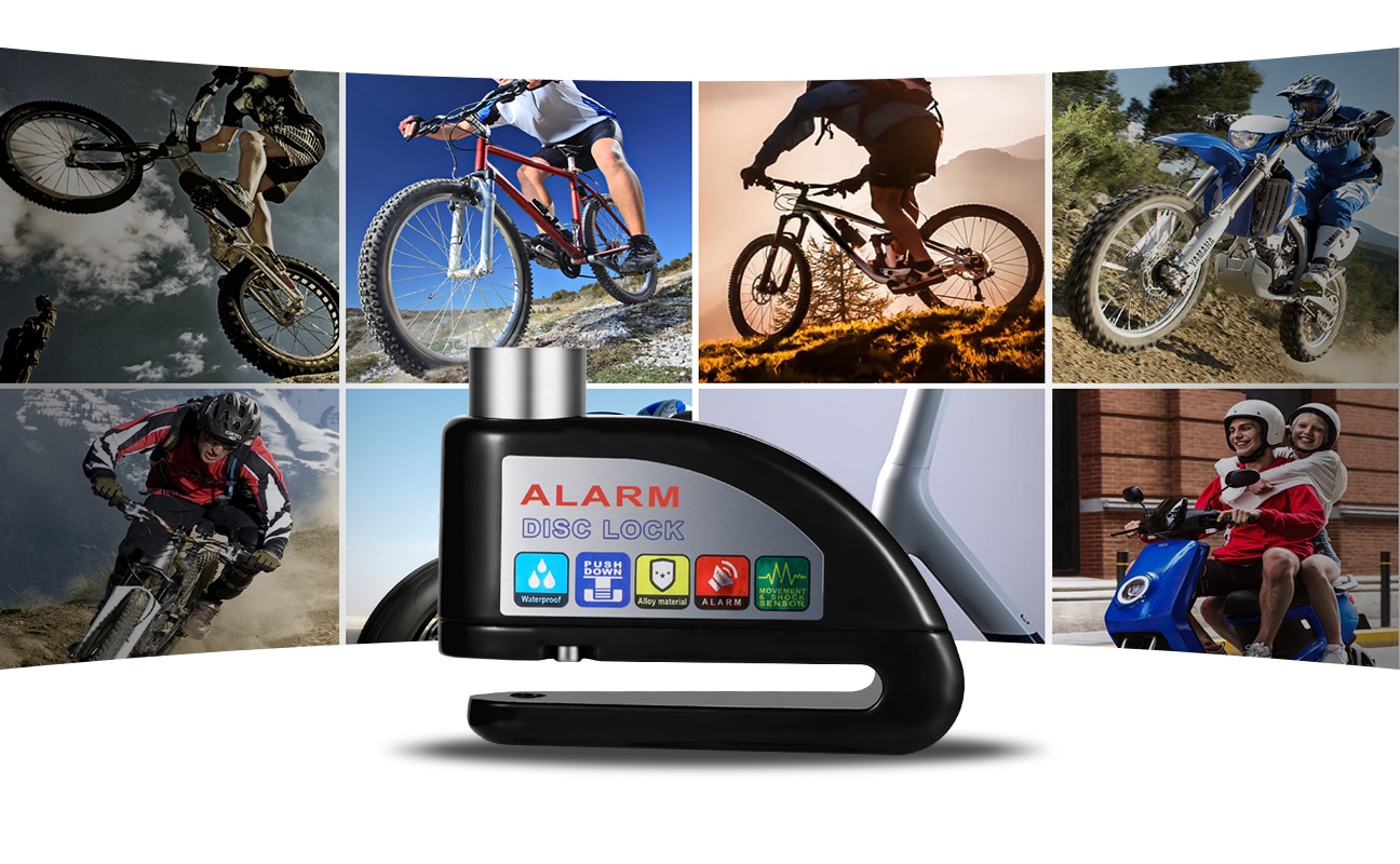 SachsenRad Bremsscheibenschloss »Secure Disc«