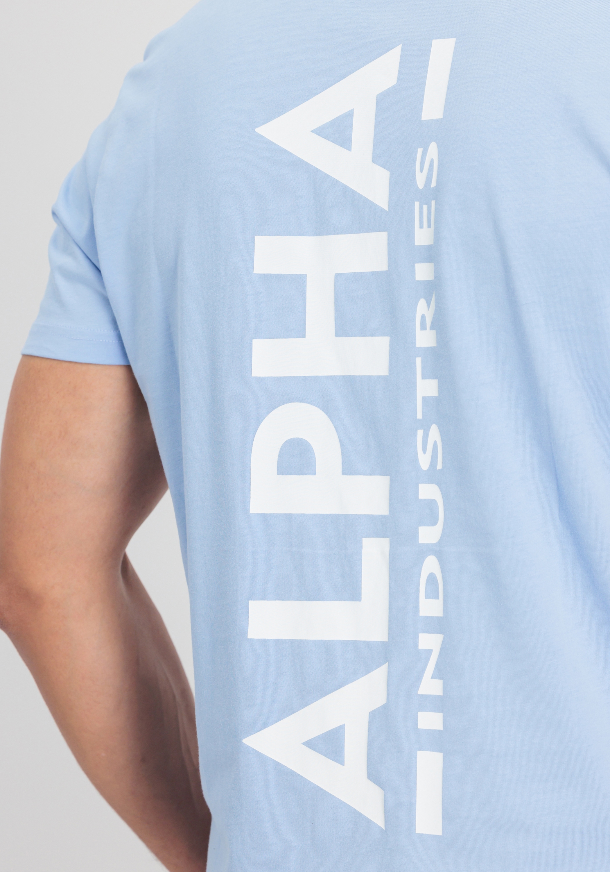 BAUR Industries T-Shirt ▷ kaufen Backprint T« | - Industries Polos »Alpha Alpha & T-Shirts Men