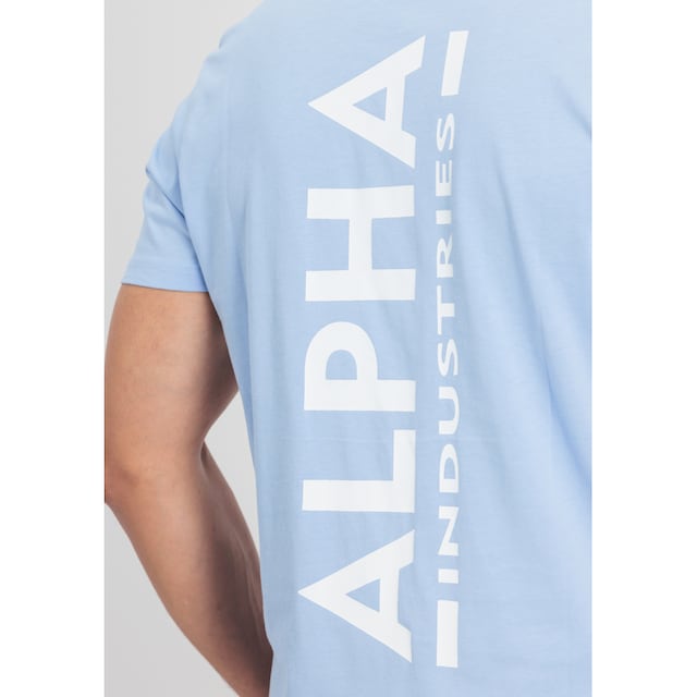 | Industries Alpha »Alpha ▷ kaufen Men T-Shirt T« BAUR & Backprint - Industries Polos T-Shirts