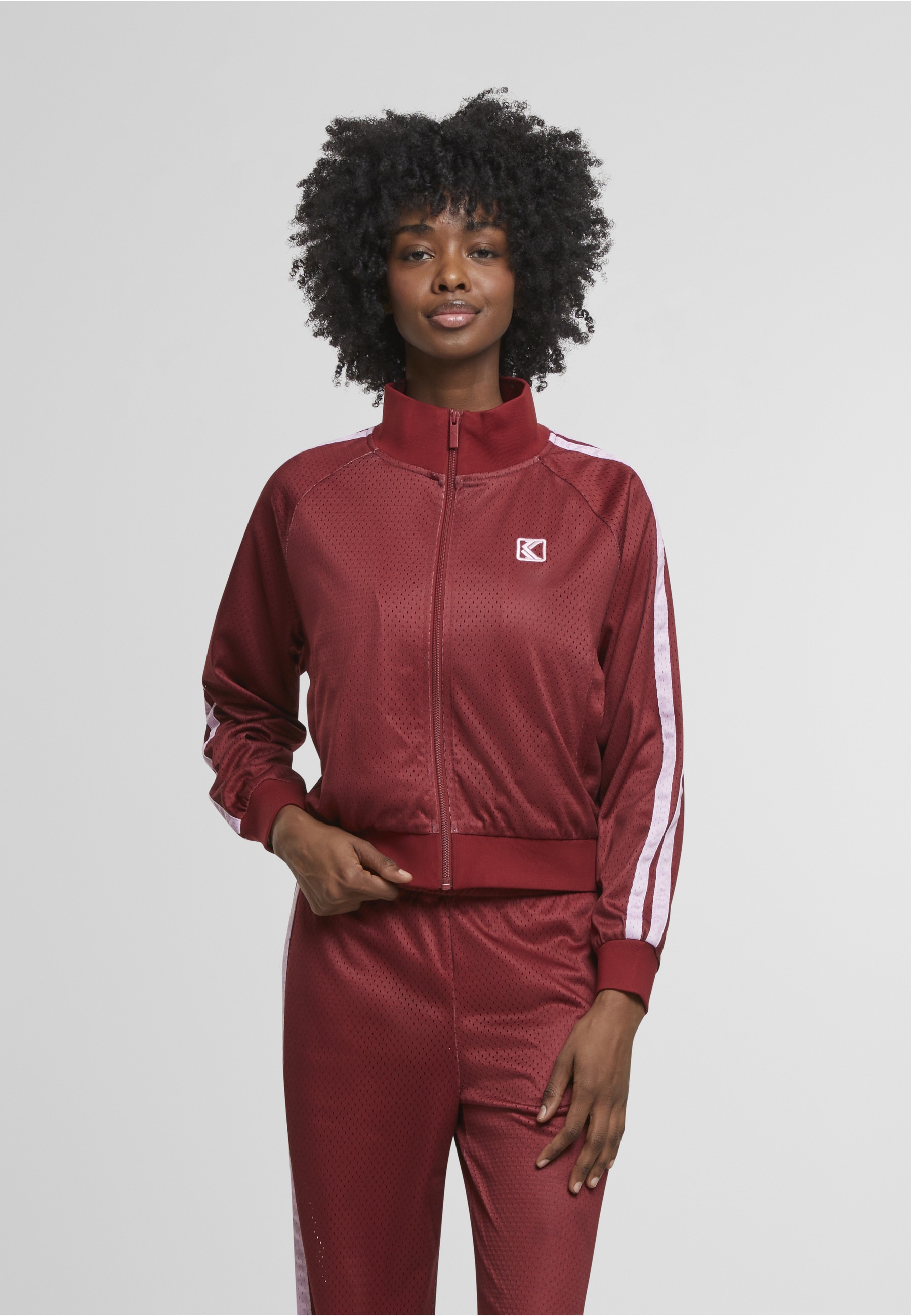 Karl Kani Trainingsjacke »Karl Kani Og Mesh Trackjacket« 1 Stk. tlg. ohne Kapuze