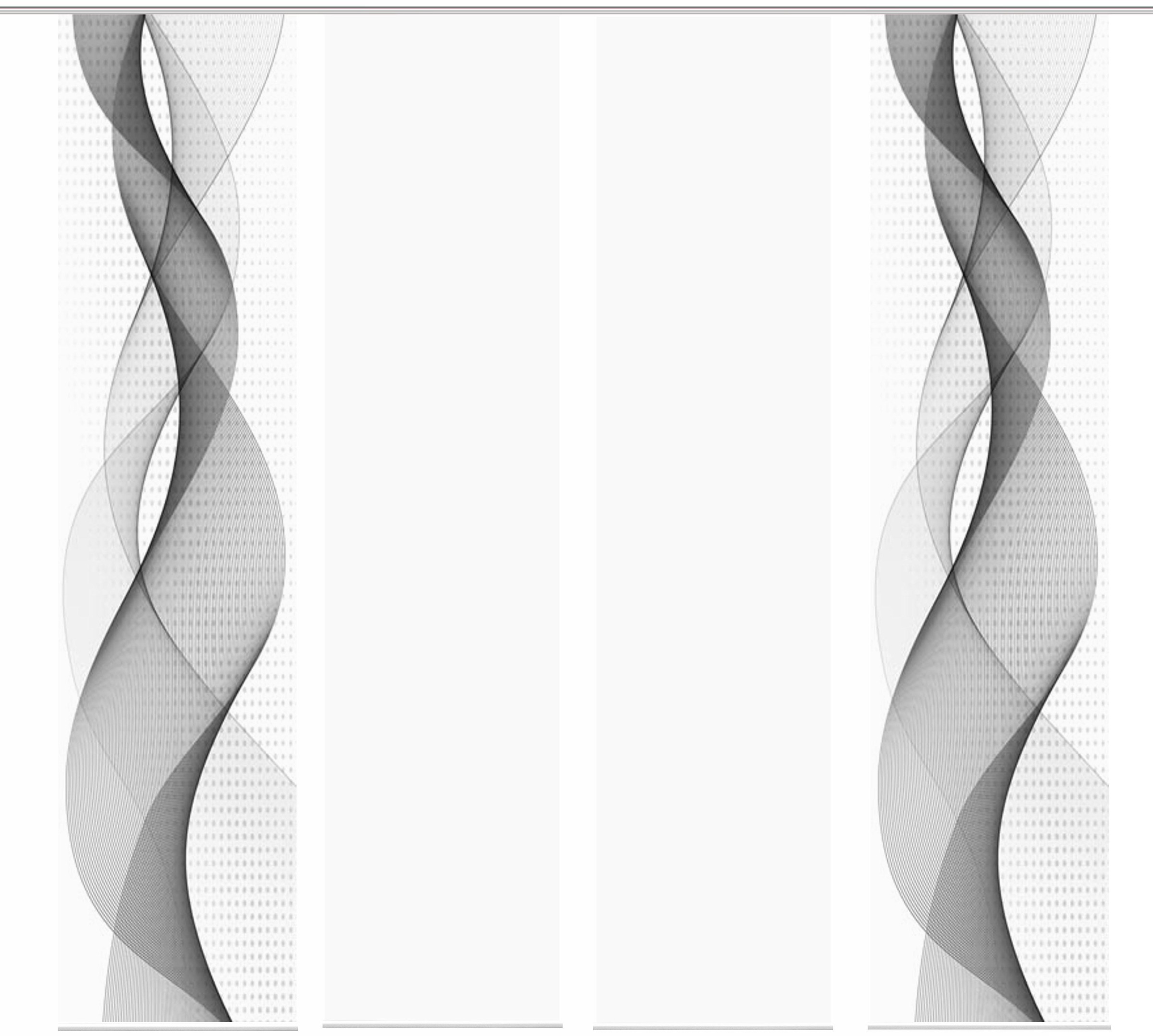 Thumbnail - HOME WOHNIDEEN Schiebegardine "OPALIA 4ER SET" Paneelwagen 4 Stk. tlg. HxB: 245x60