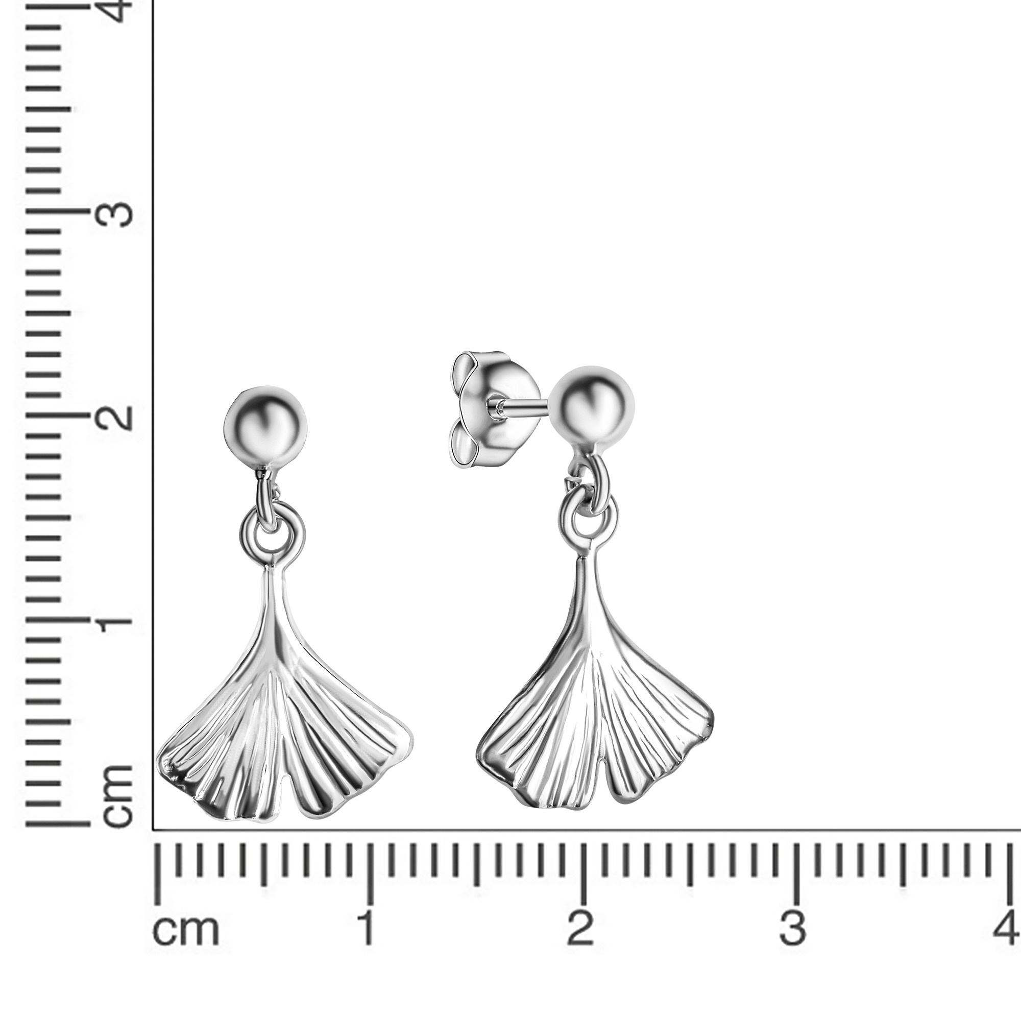 Vivance Paar Ohrhänger »925-Sterling Silber weiss«