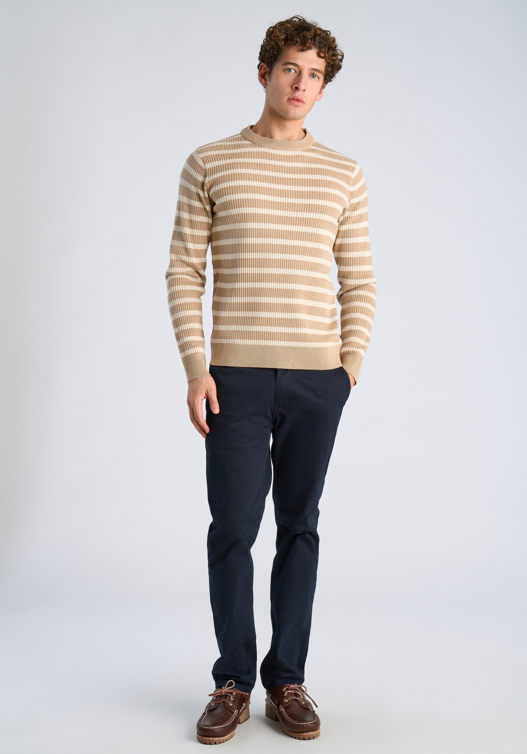LINDBERGH Strickpullover »Strickpullover Relaxed Fit«