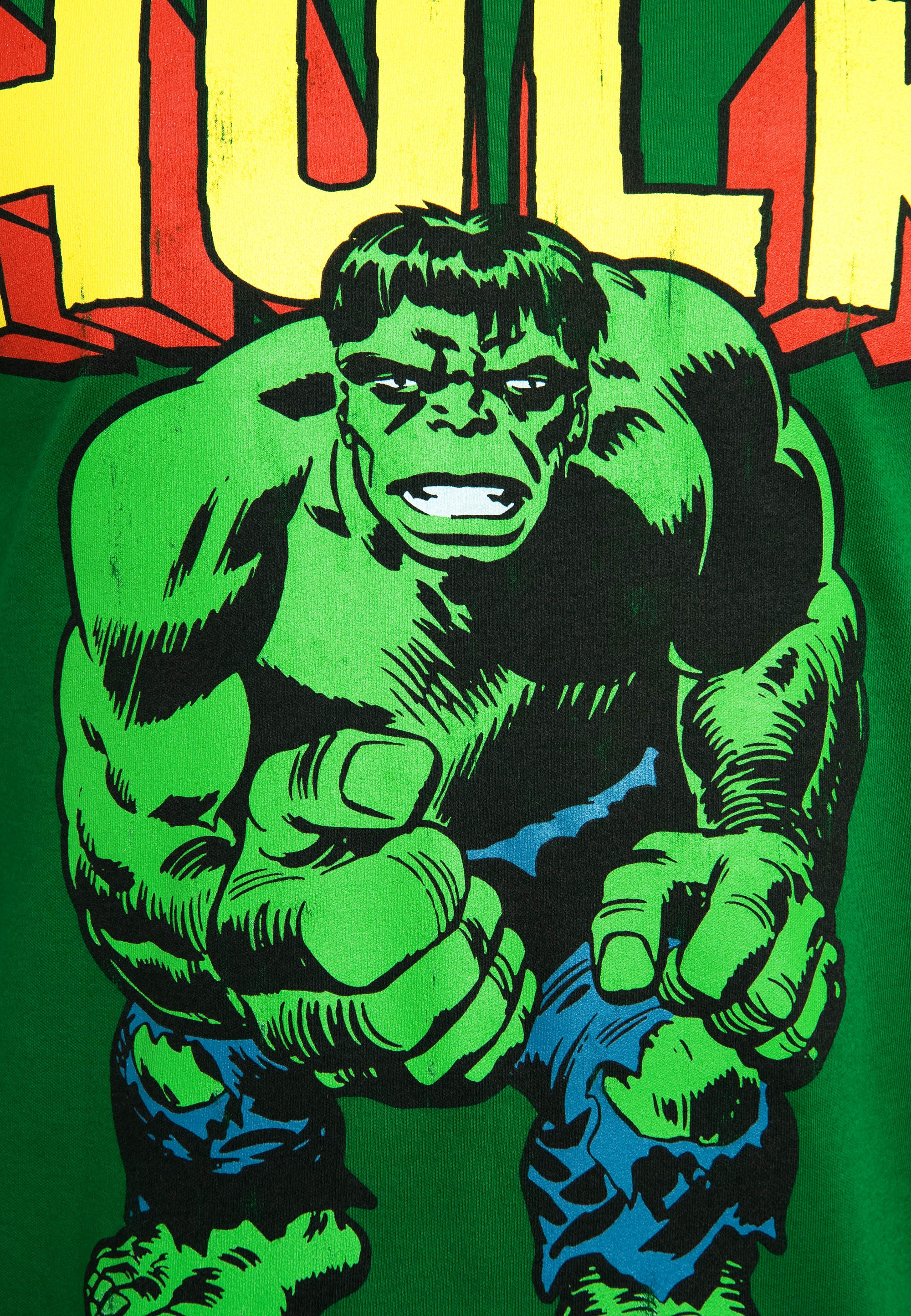 LOGOSHIRT T-Shirt »The Incredible Hulk«, mit Retro-Motiv
