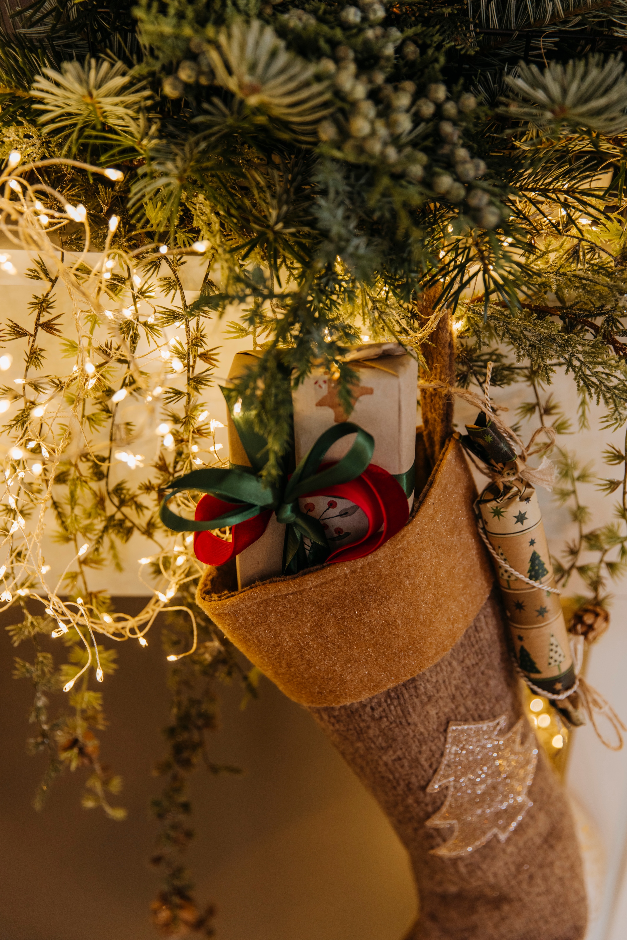 Weihnachtsdeko, 24x25 Rüschegg, Home zum BAUR Dekohänger Nikolausstiefel Befüllen«, cm affaire | »Socke