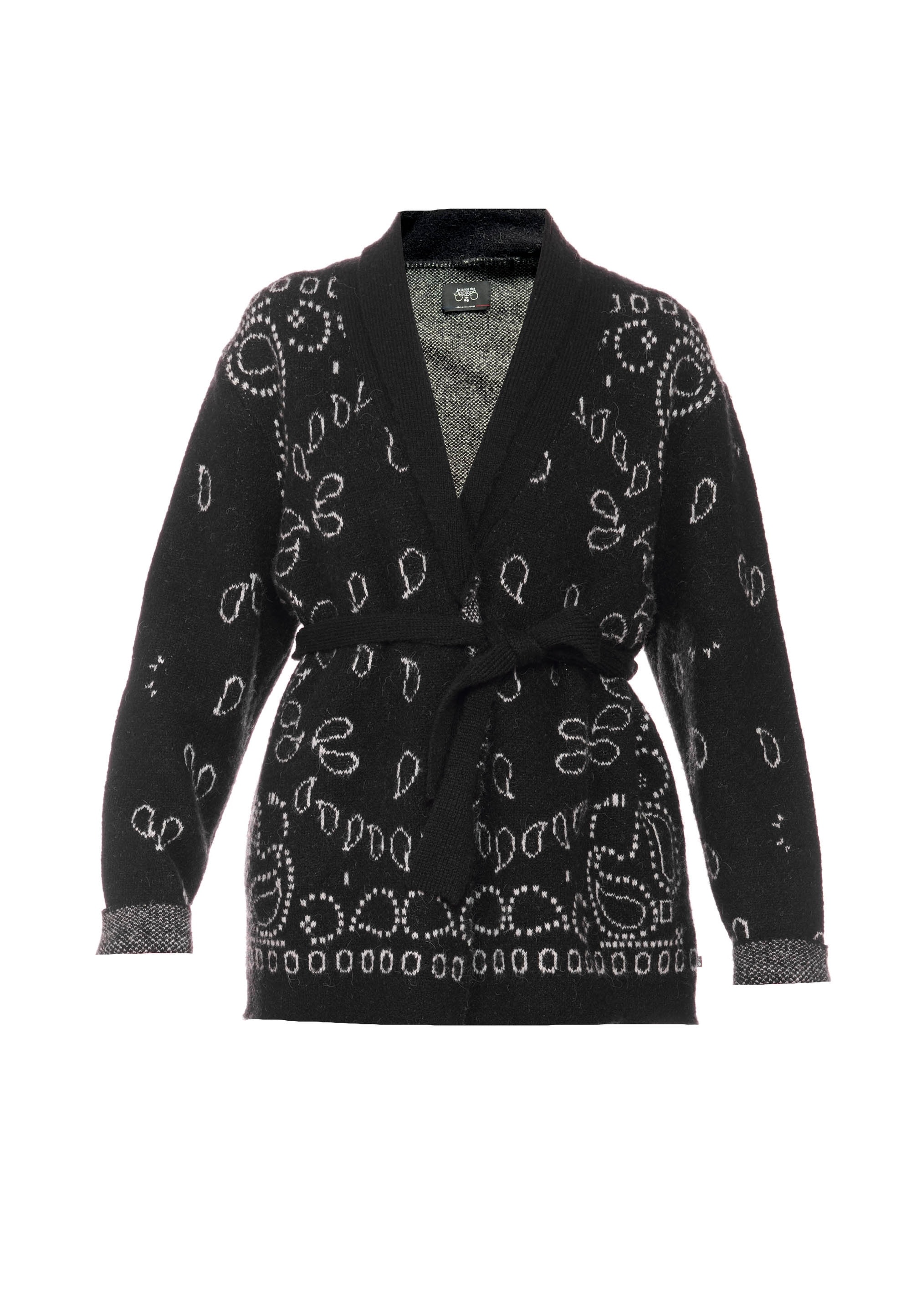 Le Temps Des Cerises Strickjacke »BAO«, mit schönem Allover-Muster