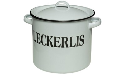 Dose »Vorratsbehälter Leckerli aus Emaille«, (1 St.)