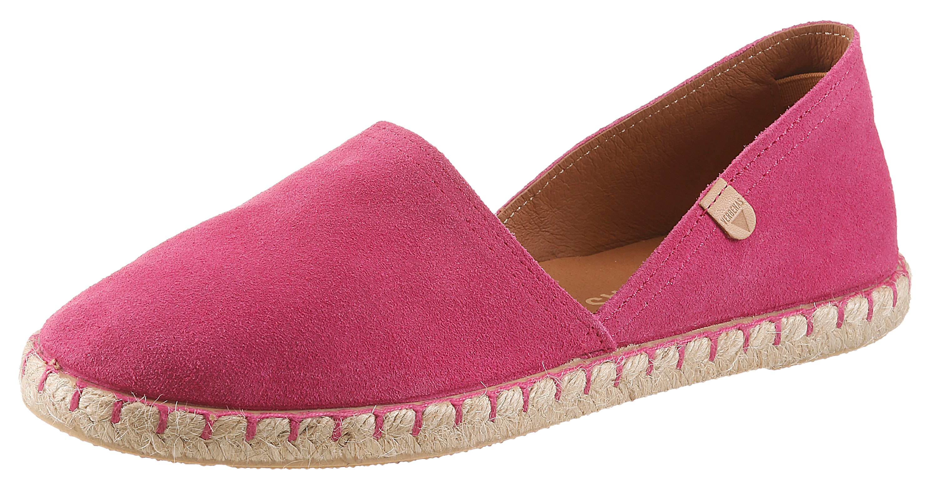 VERBENAS Espadrille "CARMEN SERRAJE" Sommerschuh, Schlappen mit Jute-Rahmen